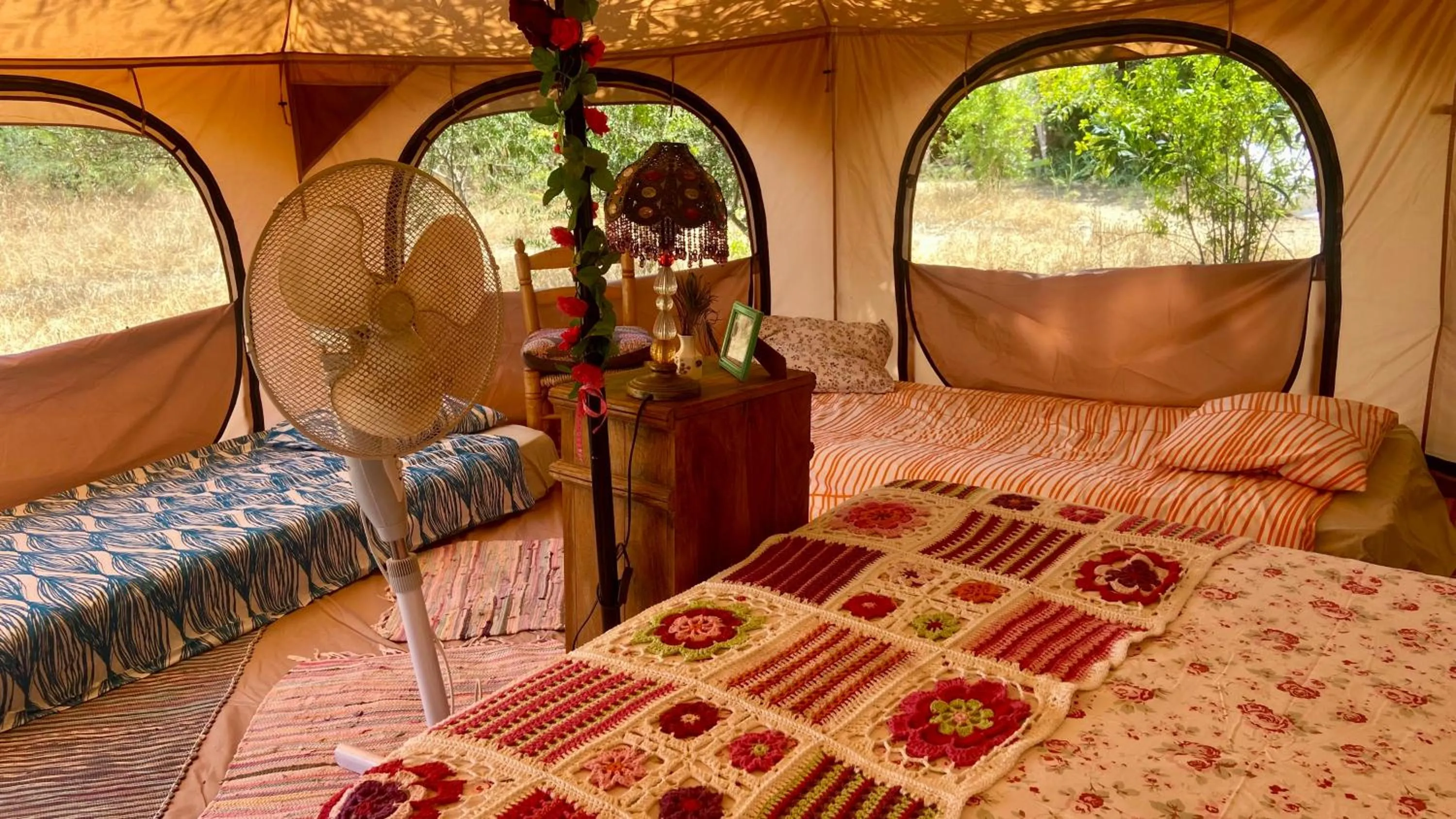 Bedroom, Bed in Finca Fahala