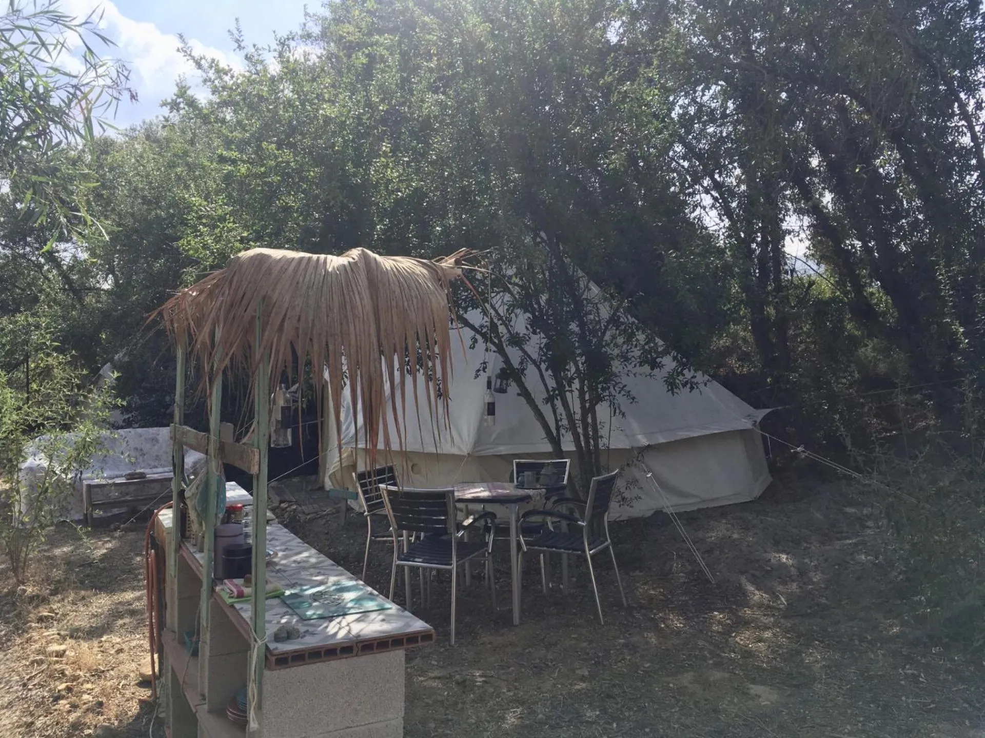 kitchen in Finca Fahala