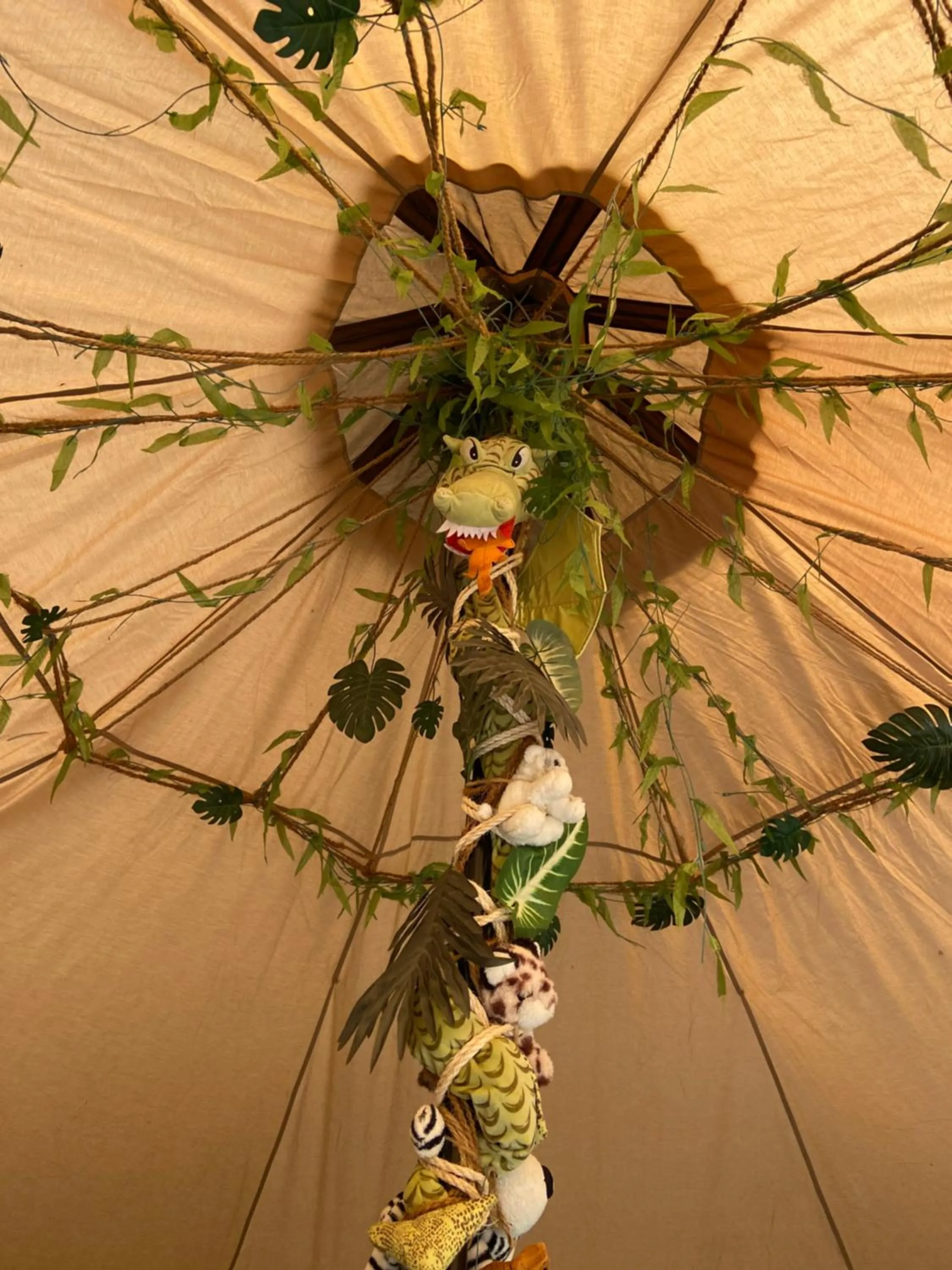 Decorative detail in Finca Fahala