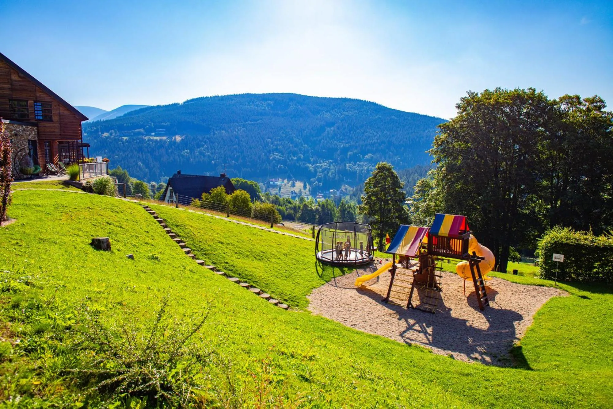 Children play ground in Amenity Hotel & Resort Špindlerův Mlýn