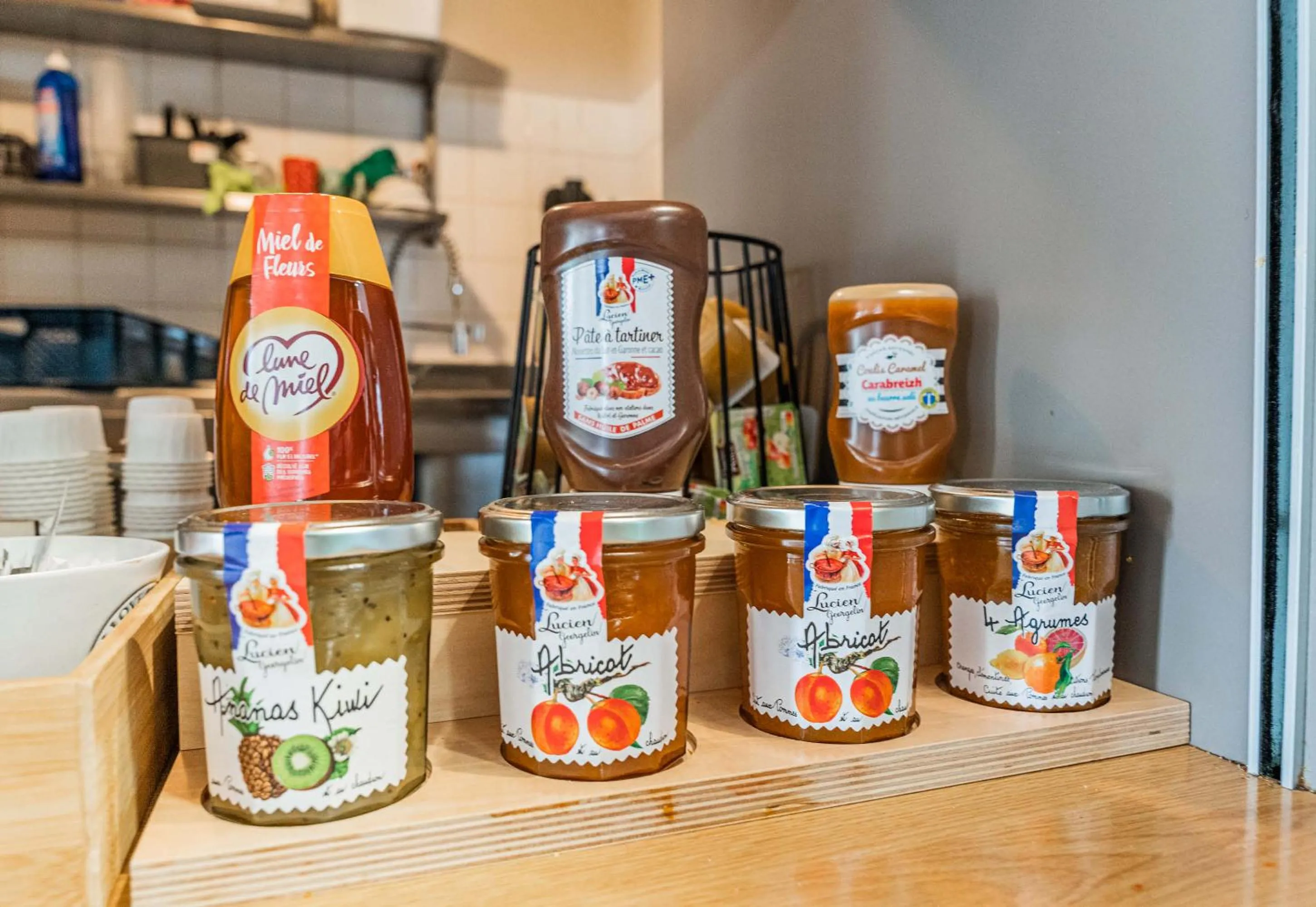 Breakfast in B&B HOTEL STRASBOURG Nord Industrie