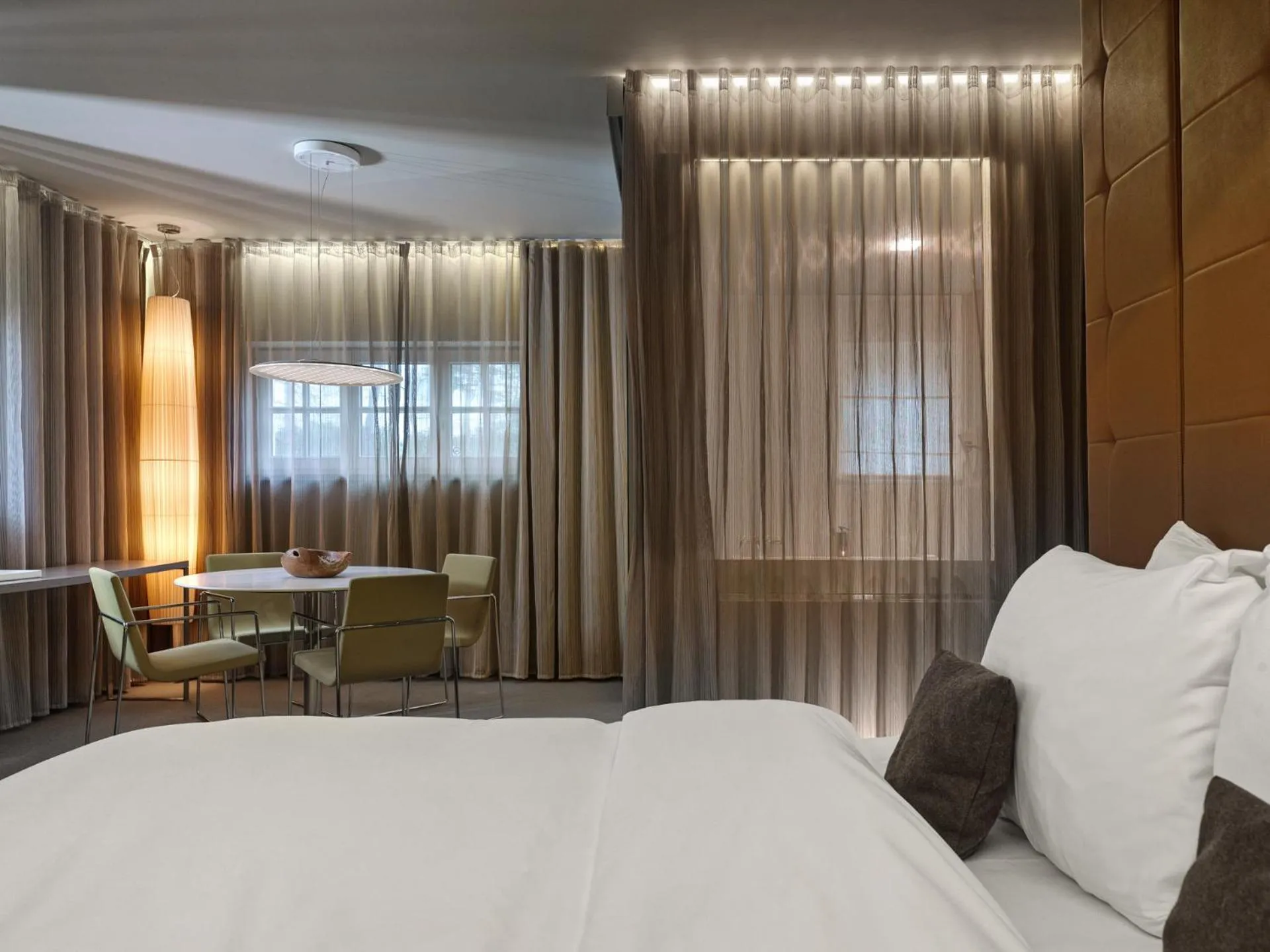 Bedroom, Bed in La Butte aux Bois a Small Luxury Hotel of the World