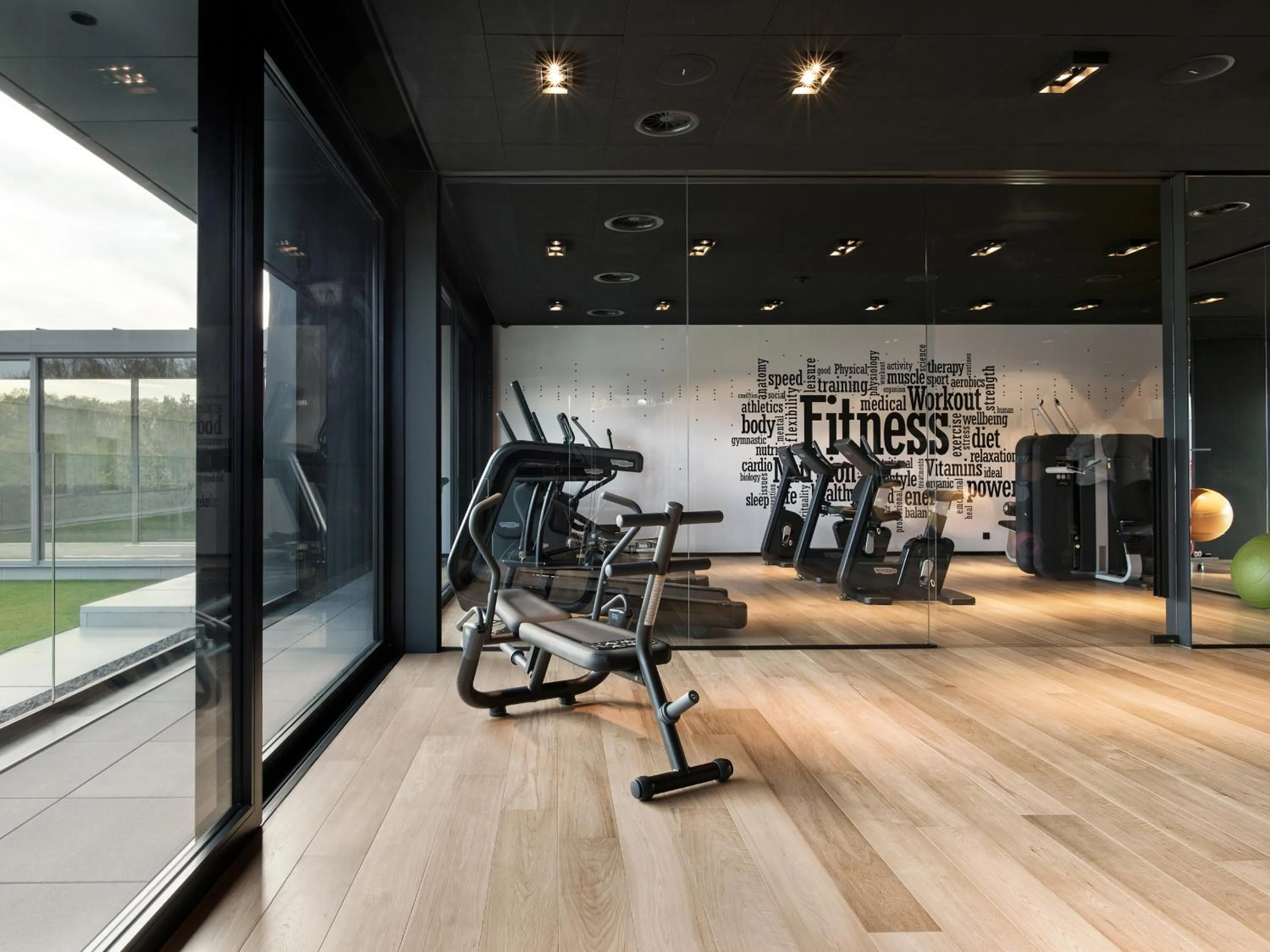 Fitness centre/facilities in La Butte aux Bois a Small Luxury Hotel of the World