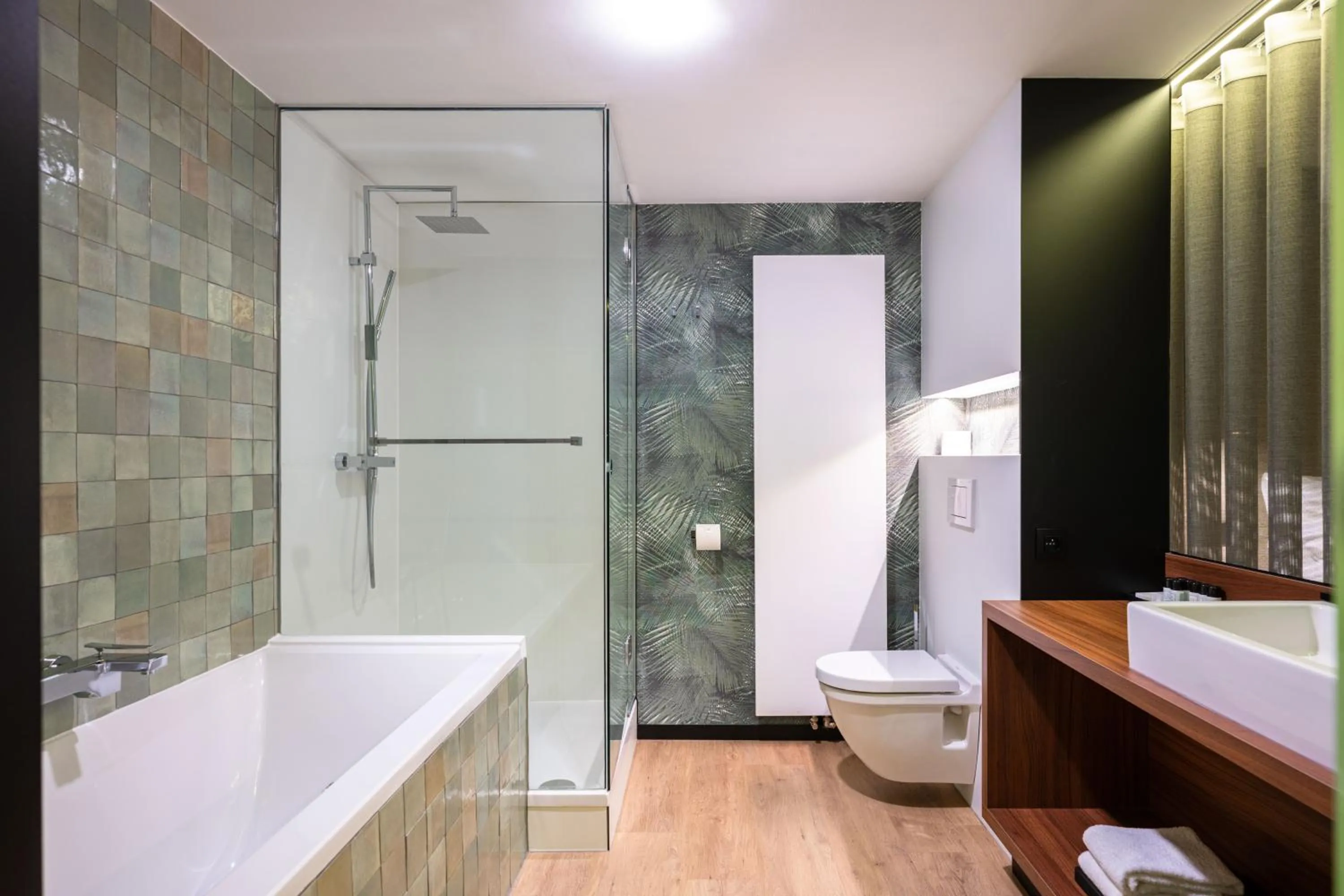 Bathroom in La Butte aux Bois a Small Luxury Hotel of the World