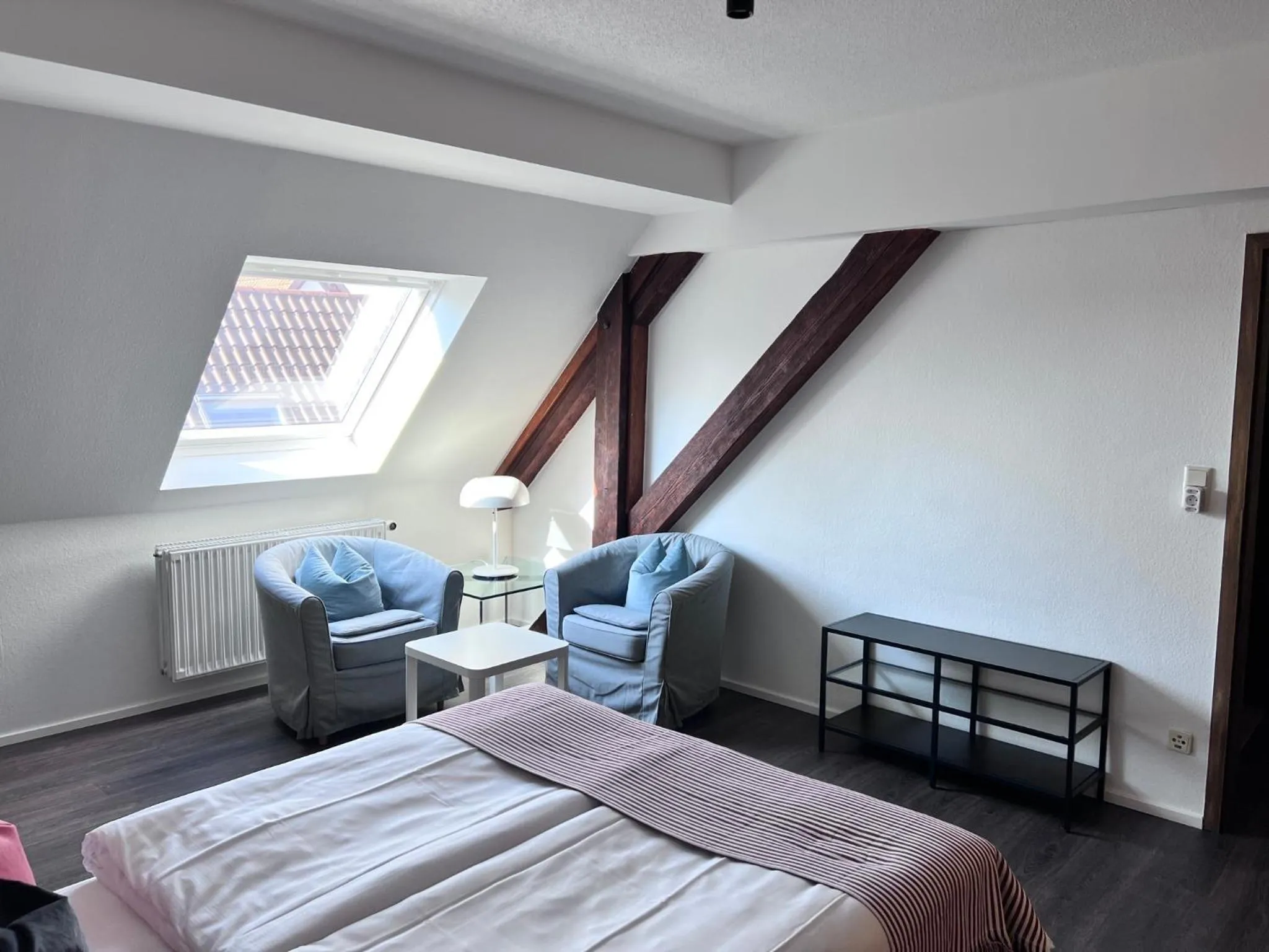 Bed in Hotel Restaurant Goldenes Ross