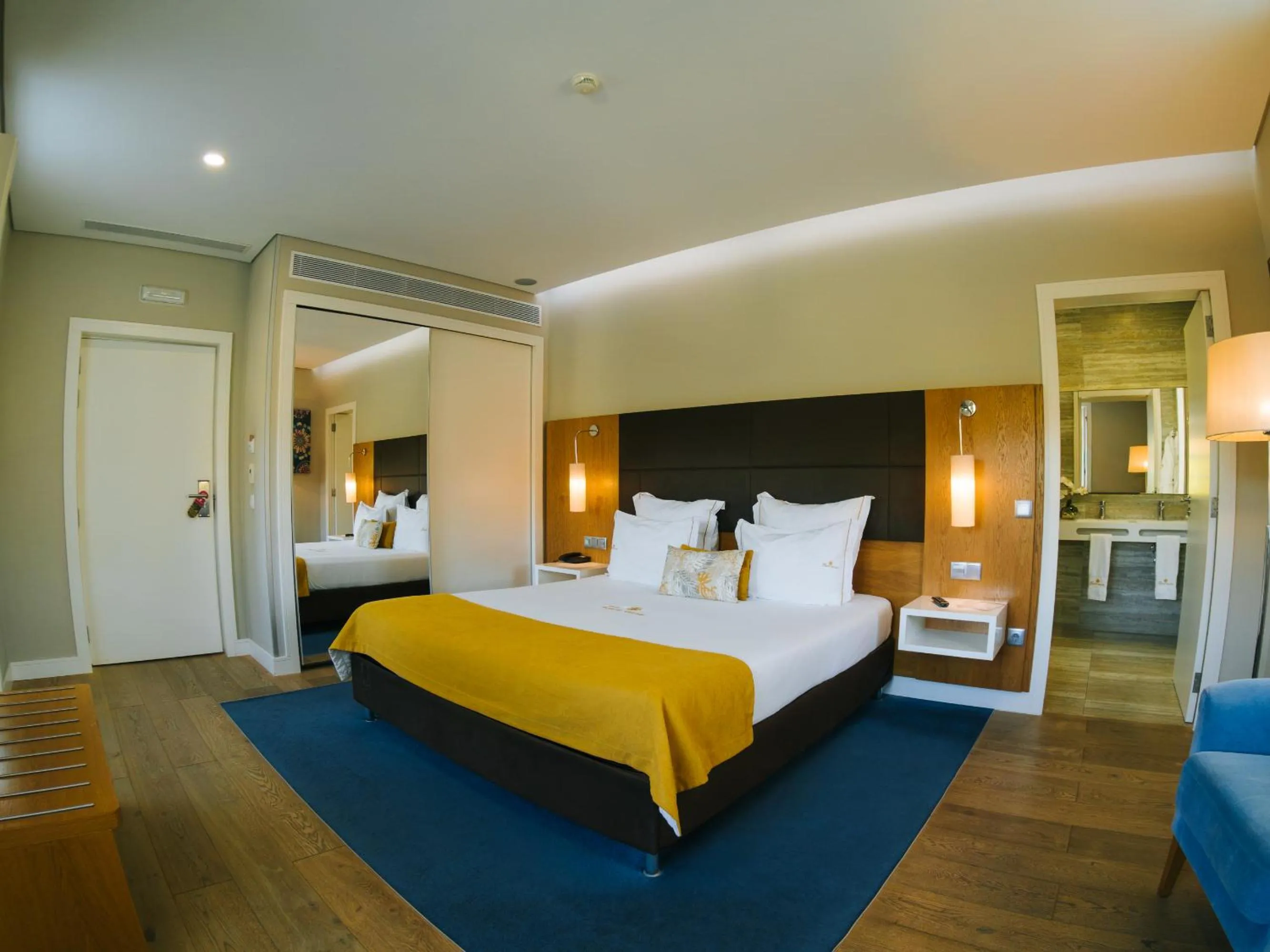 Bed in Hotel Fonte Velha