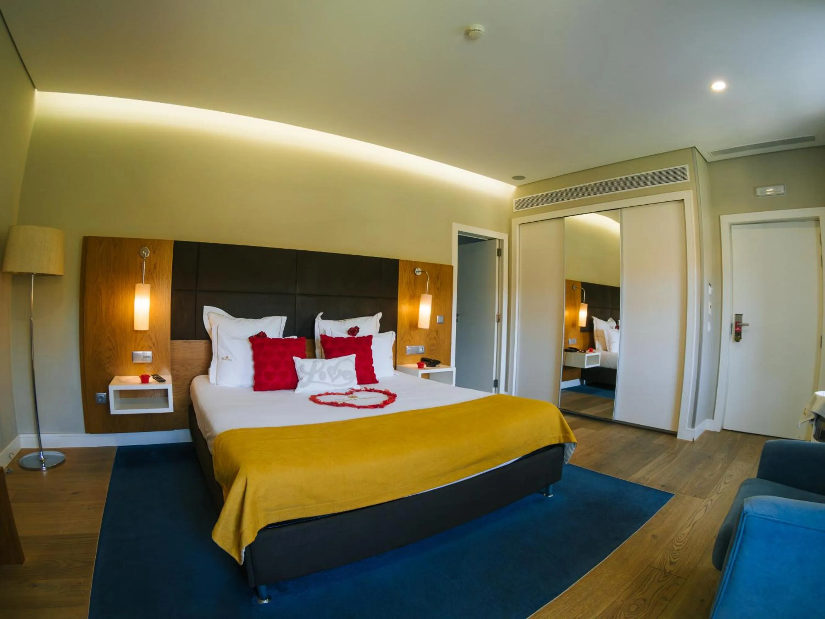 Bed in Hotel Fonte Velha