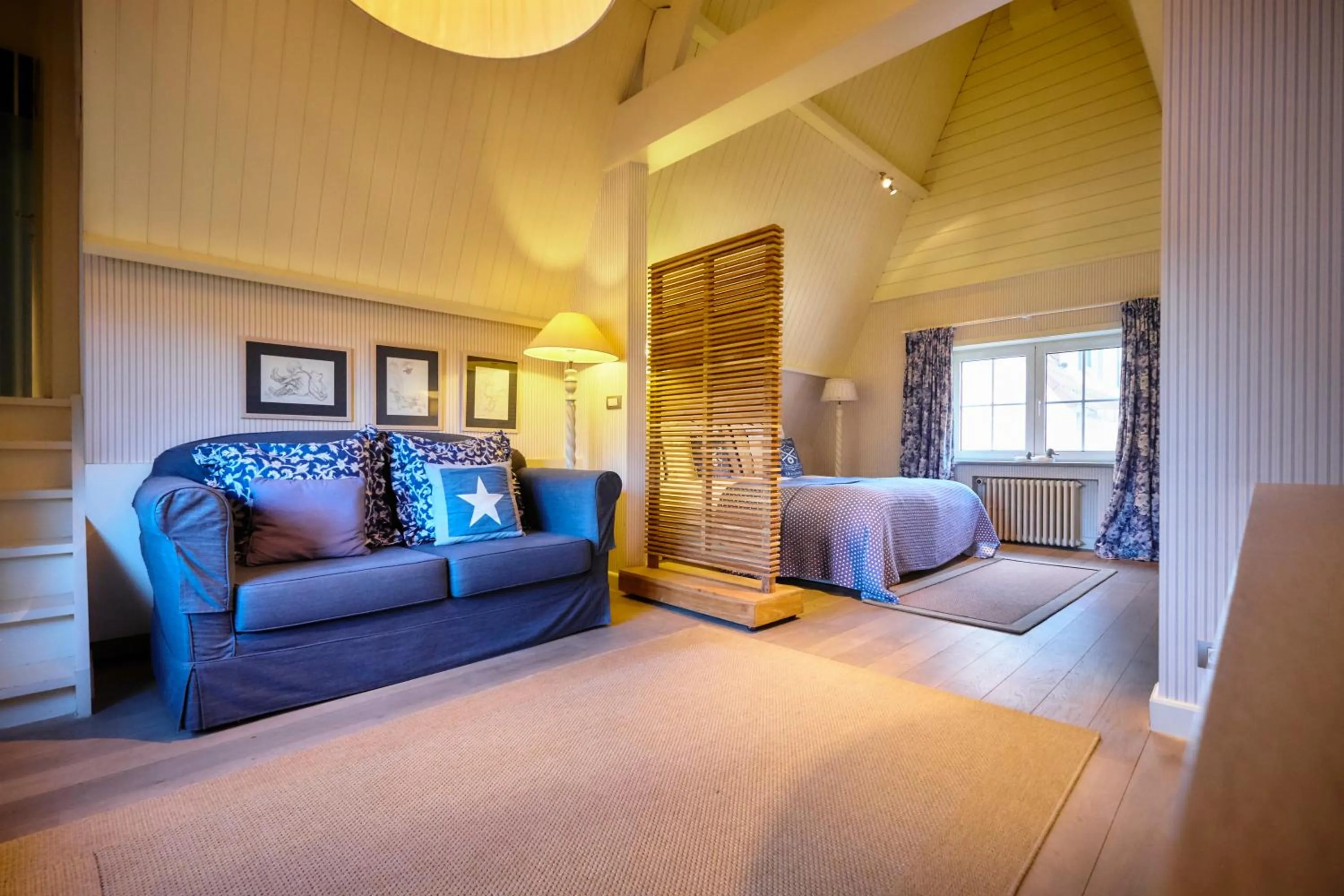 Bed in Romantik Manoir Carpe Diem