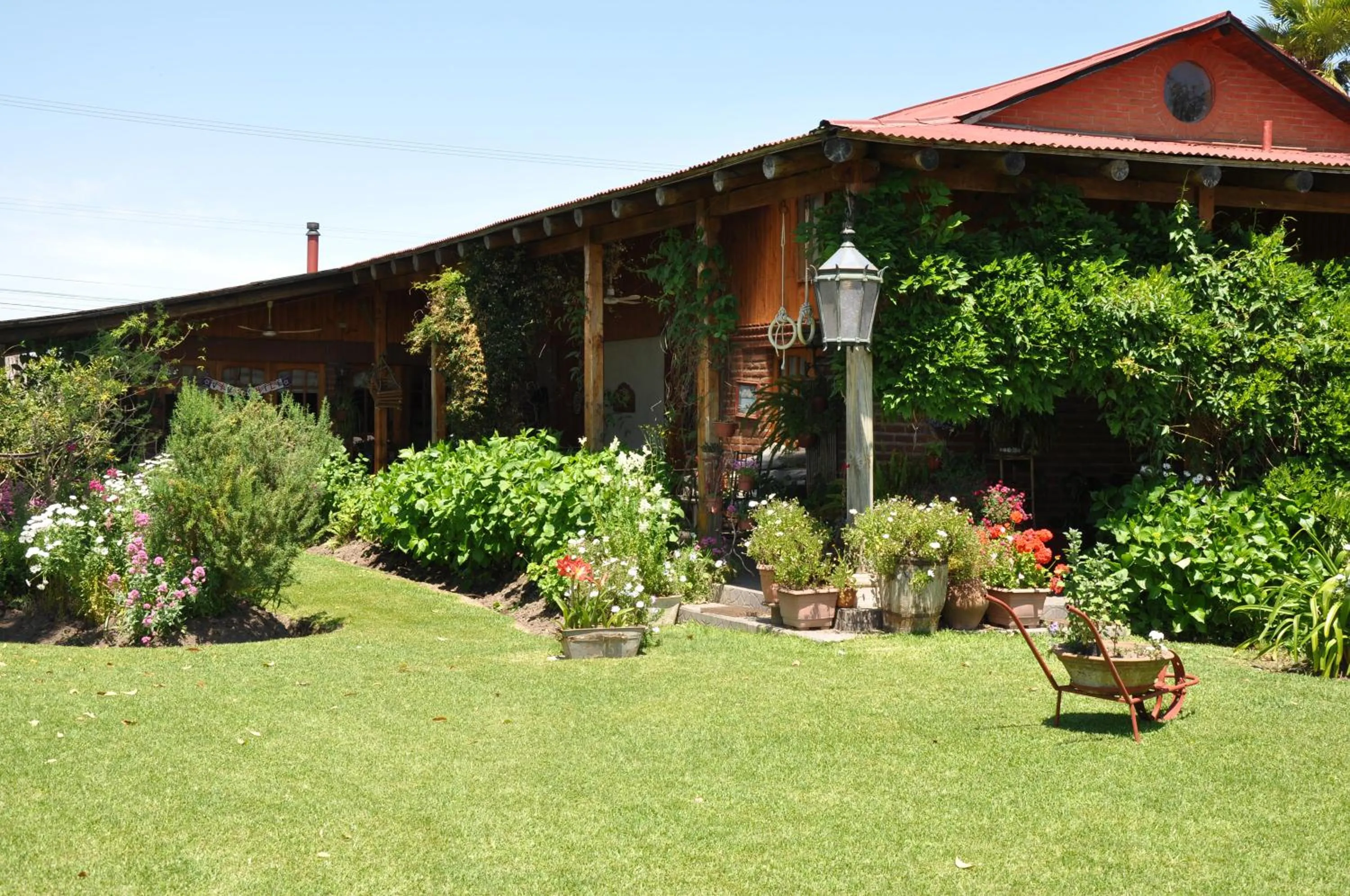 Garden in Sta. Marta B&B