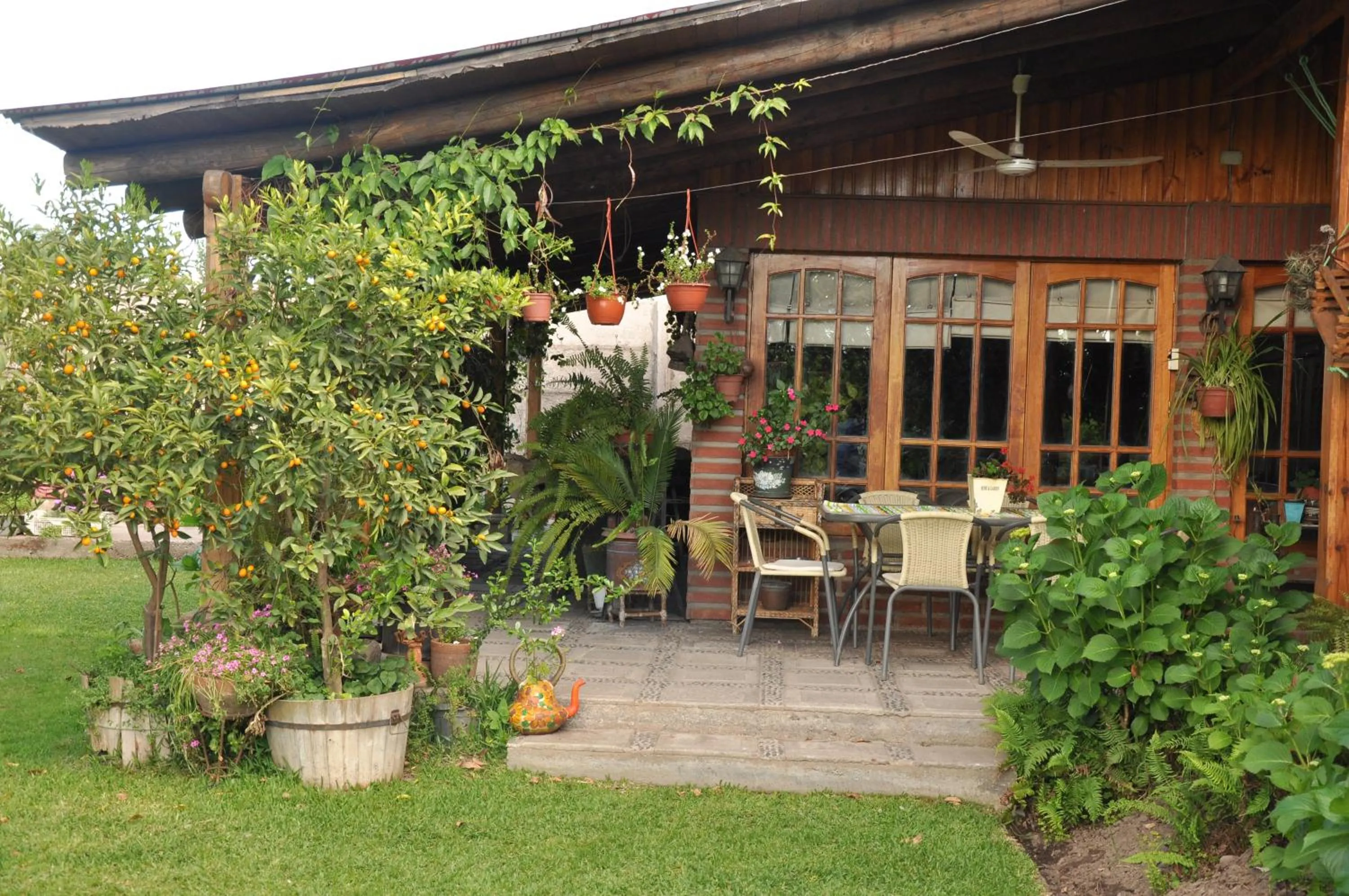 Garden in Sta. Marta B&B