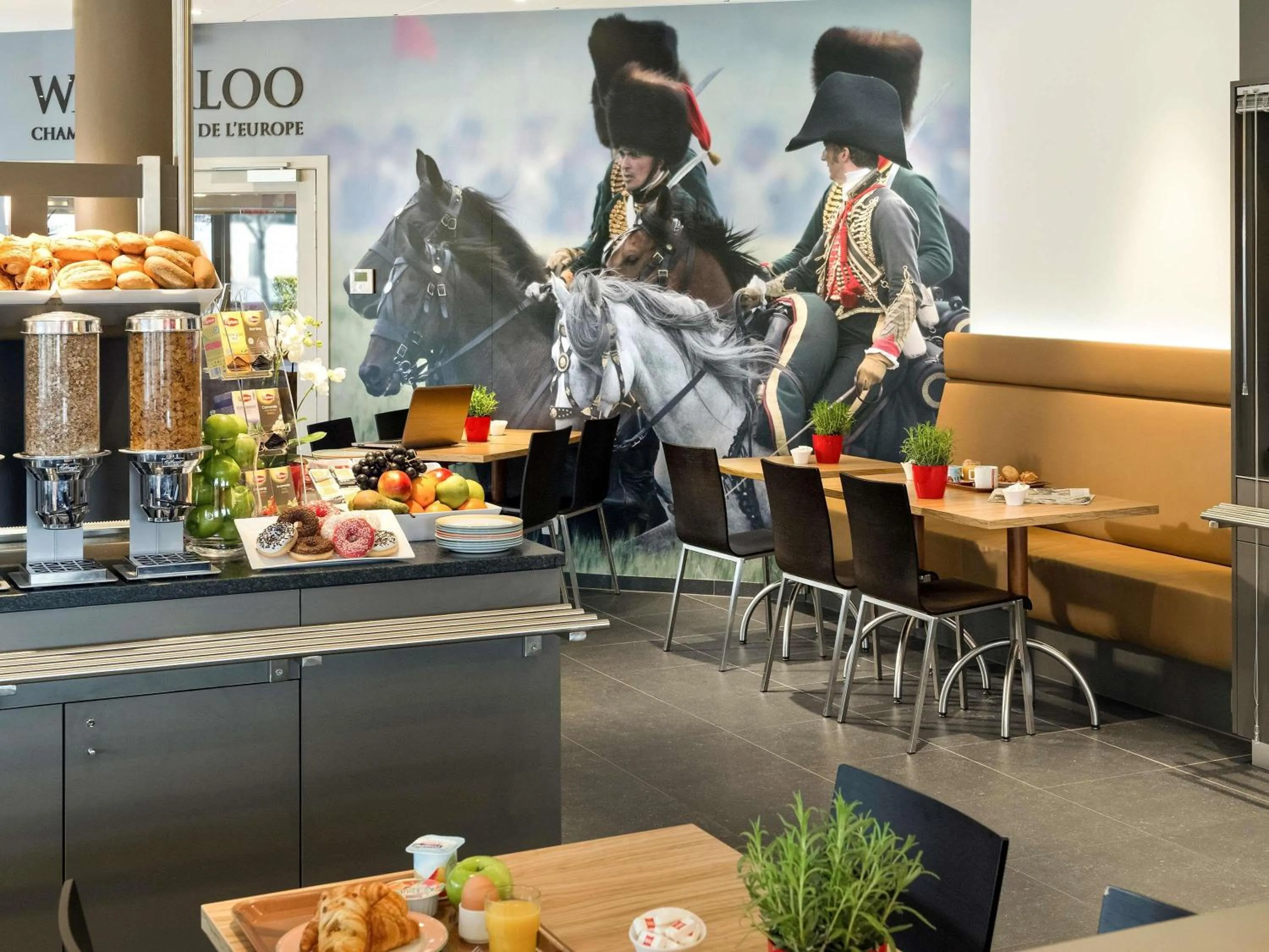 Breakfast in ibis Brussels Waterloo