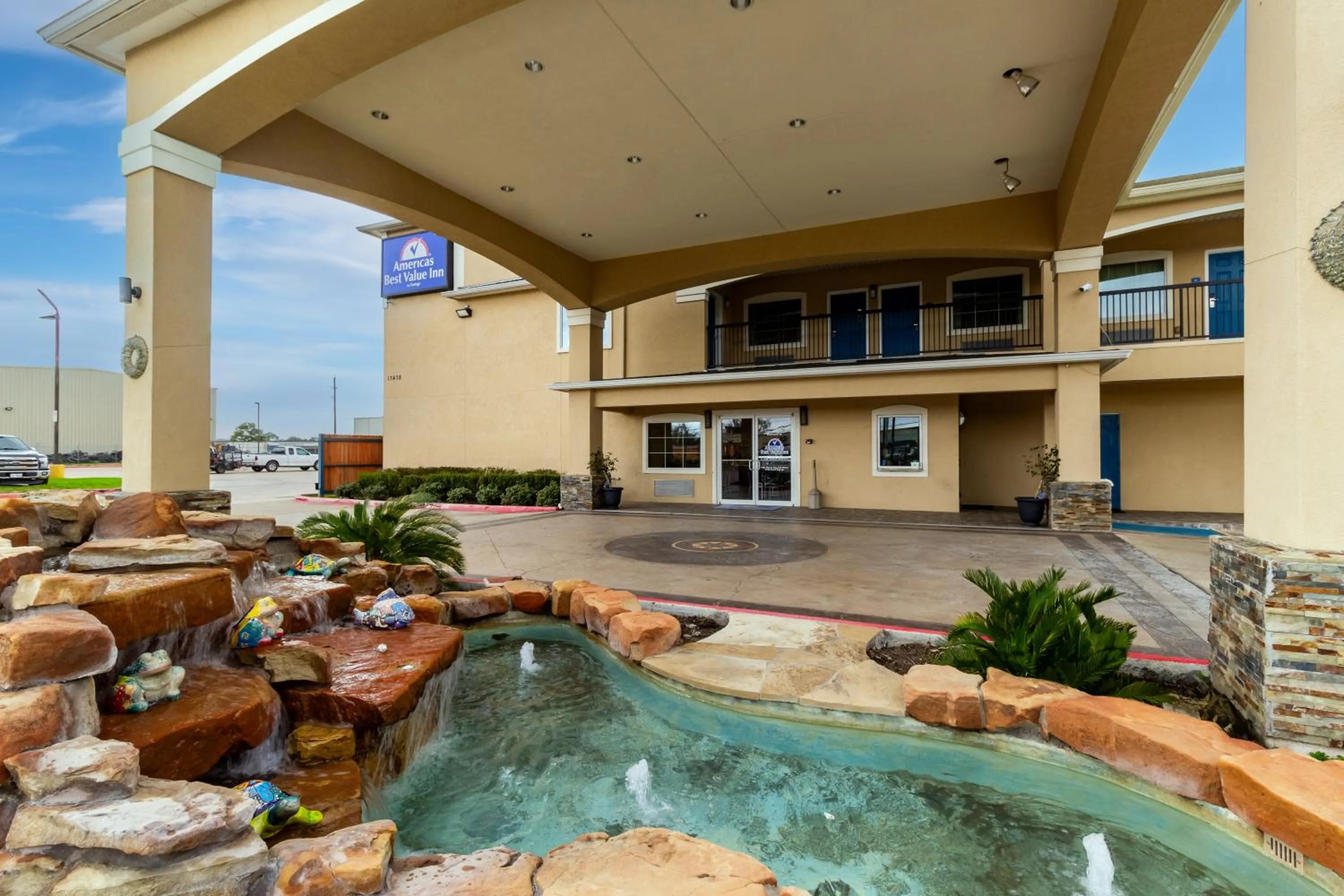 Property building in Americas Best Value Inn - FM 529
