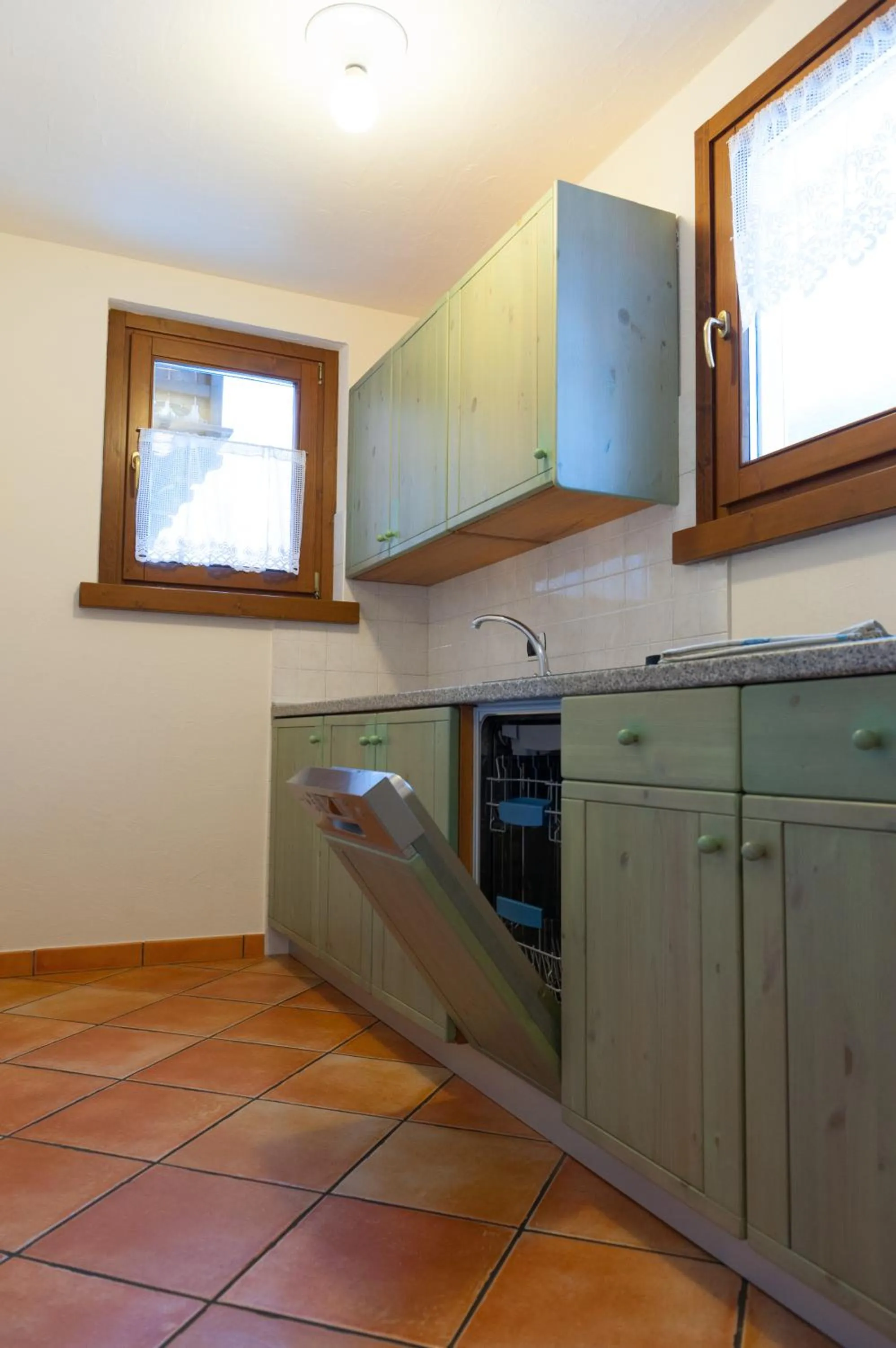Kitchen or kitchenette in Residence Bait da Mott