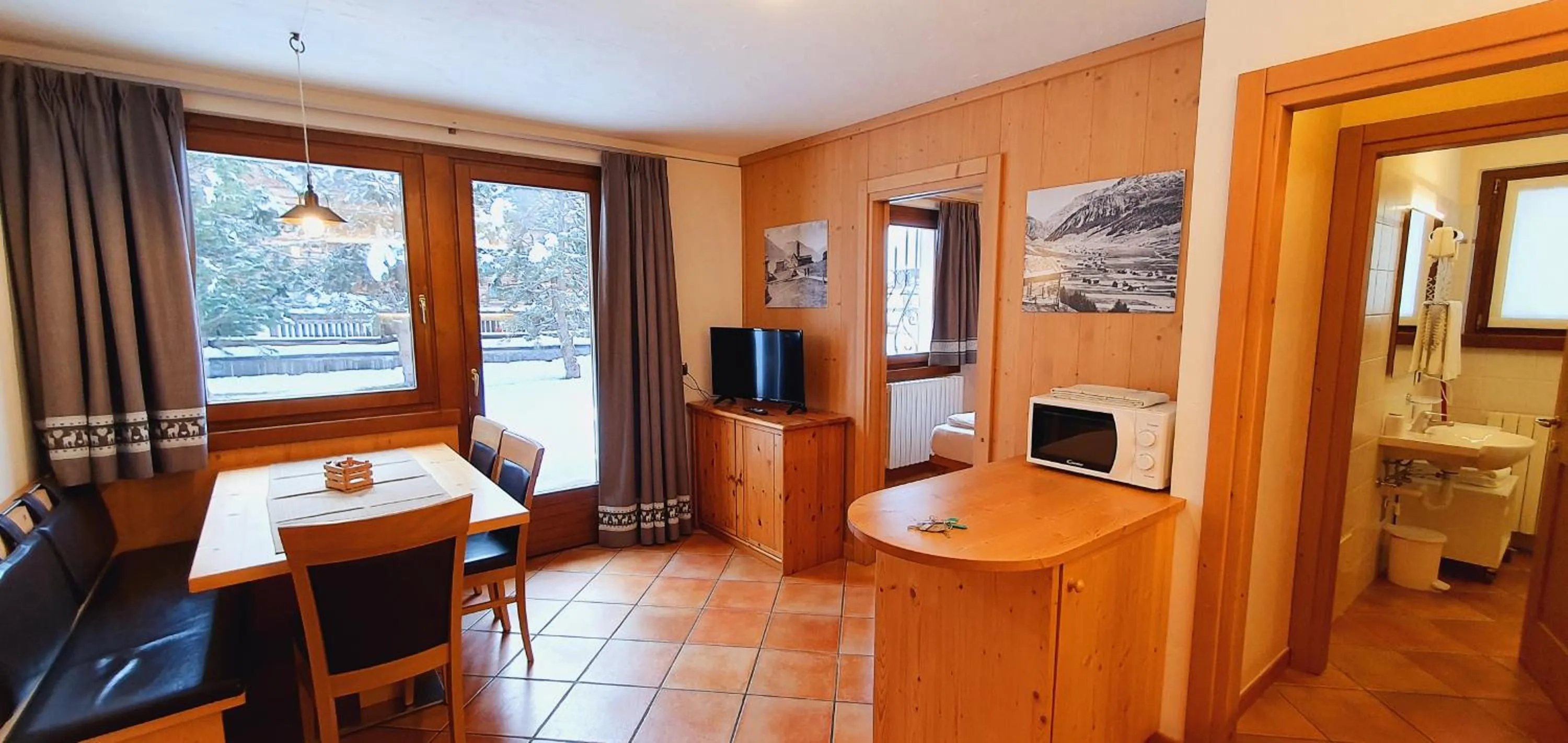 Seating area in Residence Bait da Mott