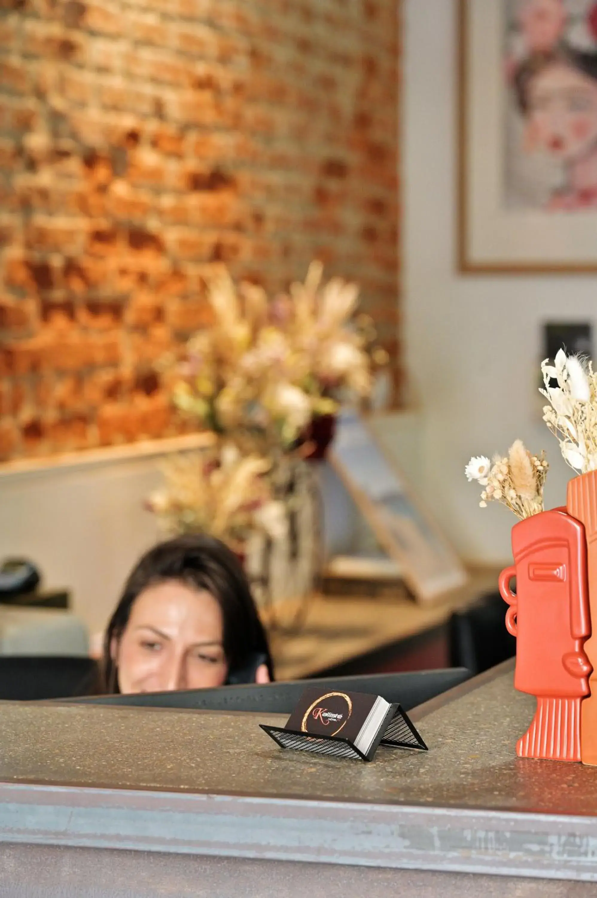 Lobby or reception in Kallisté Lobby or reception in Kallisté