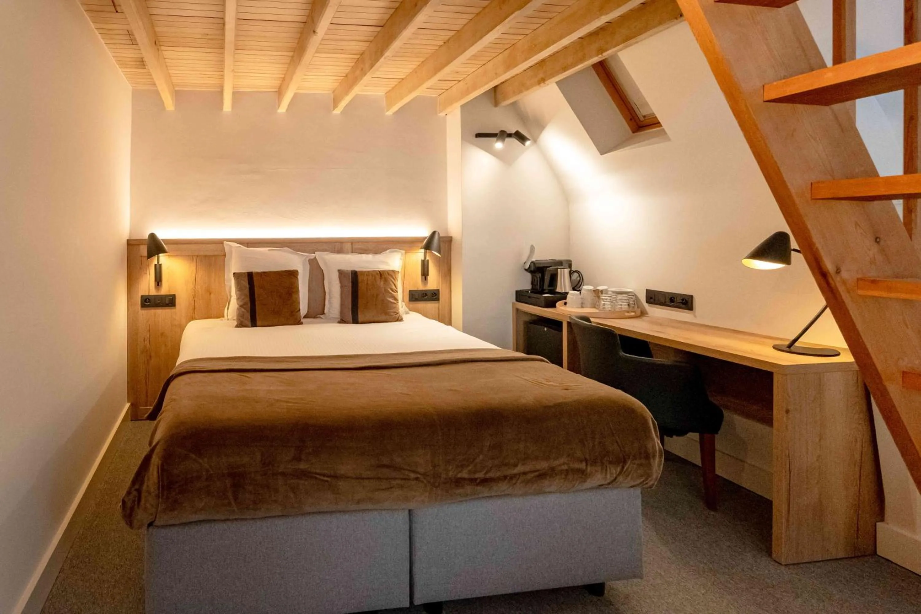 Bed in Hotel Monasterium PoortAckere Ghent