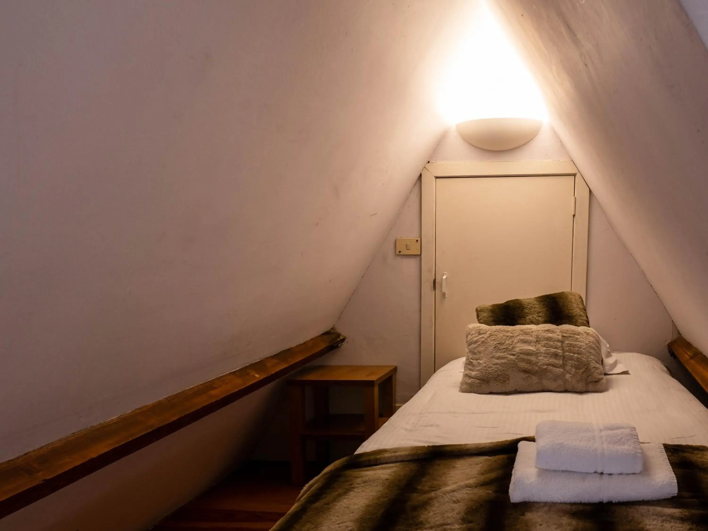 Bed in Hotel Monasterium PoortAckere Ghent Bed in Hotel Monasterium PoortAckere Ghent