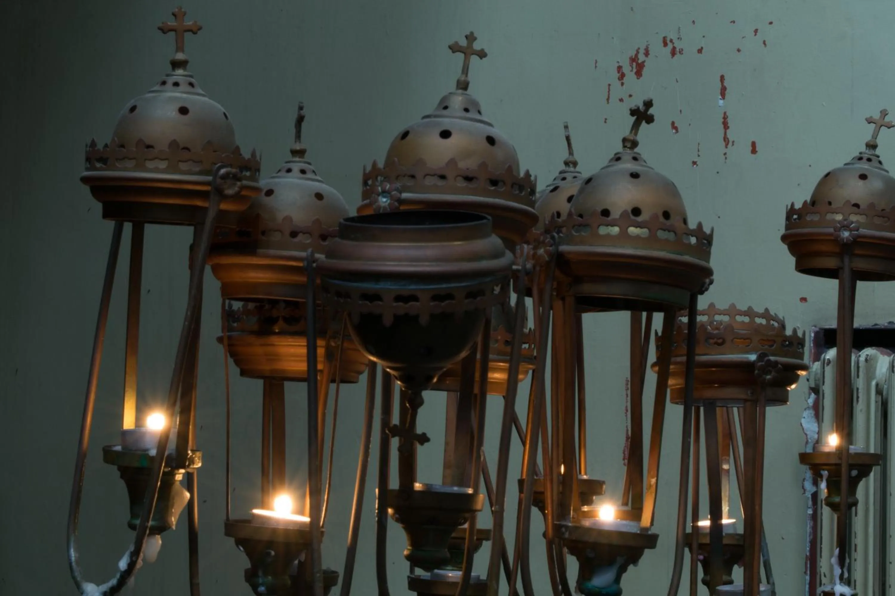 Decorative detail in Hotel Monasterium PoortAckere Ghent