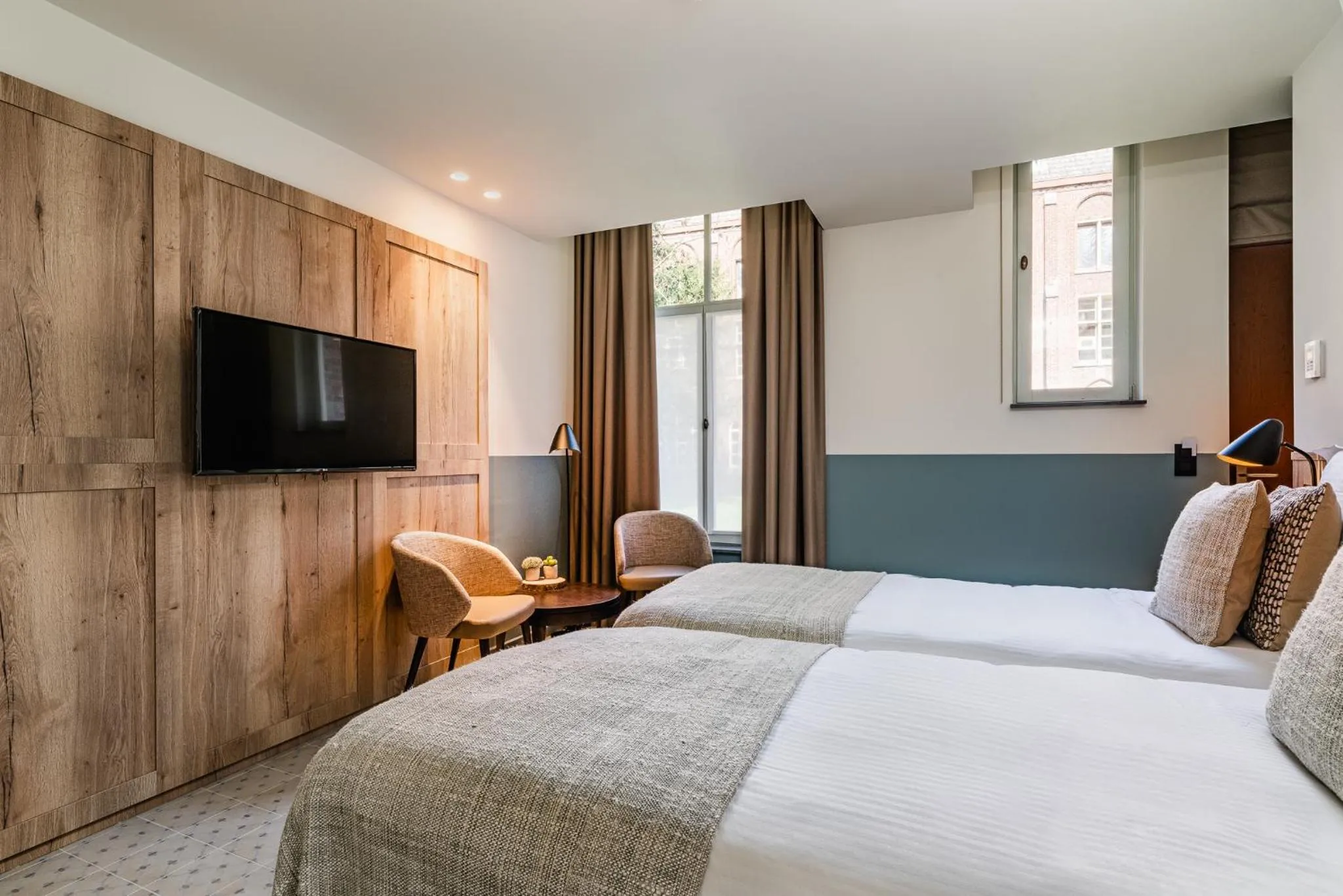 Bed in Hotel Monasterium PoortAckere Ghent