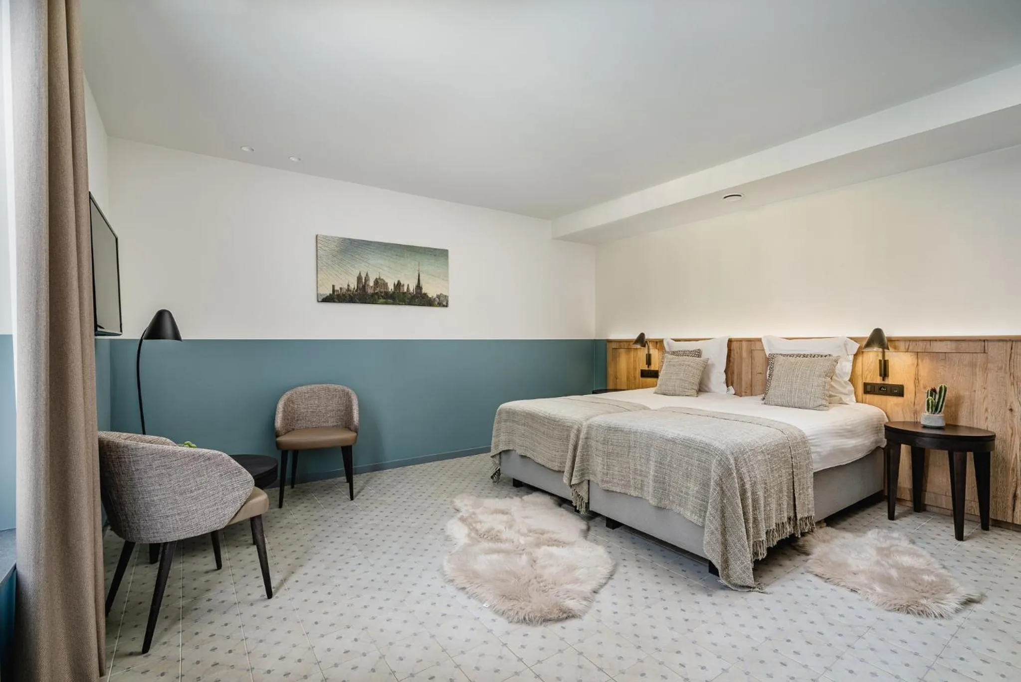 Bed in Hotel Monasterium PoortAckere Ghent