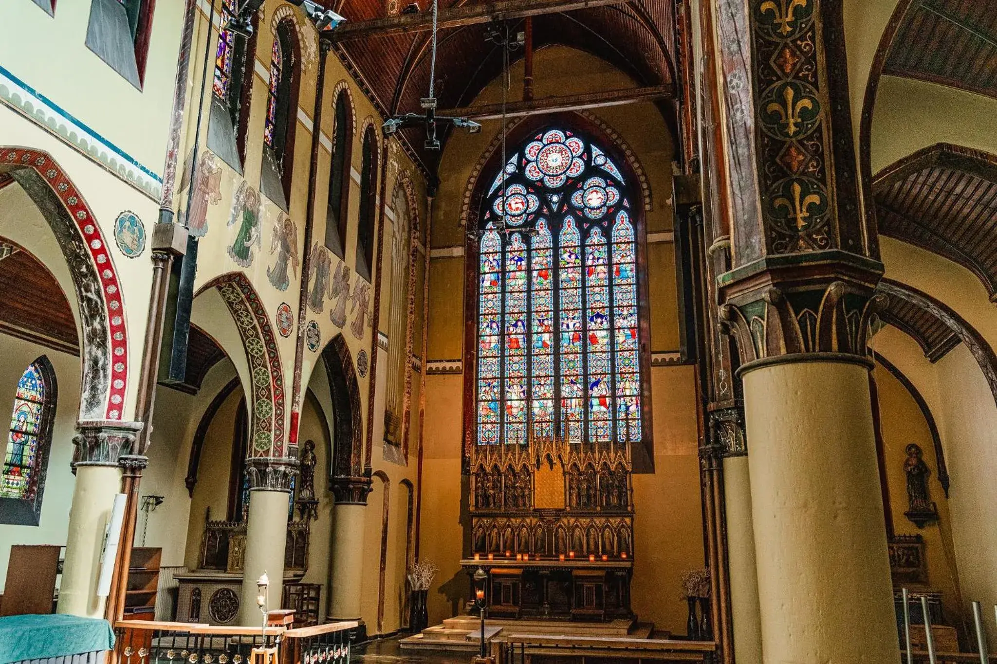 Landmark view in Hotel Monasterium PoortAckere Ghent Landmark view in Hotel Monasterium PoortAckere Ghent