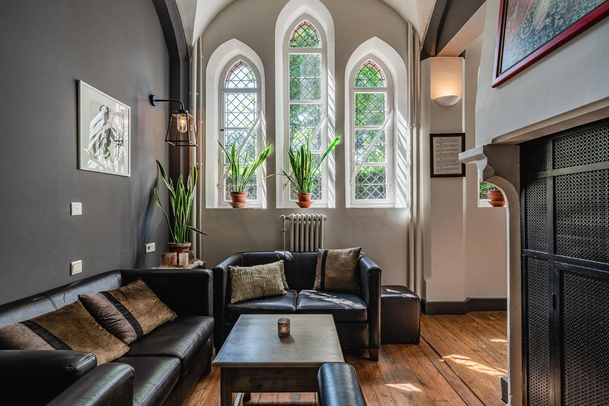 Seating area in Hotel Monasterium PoortAckere Ghent