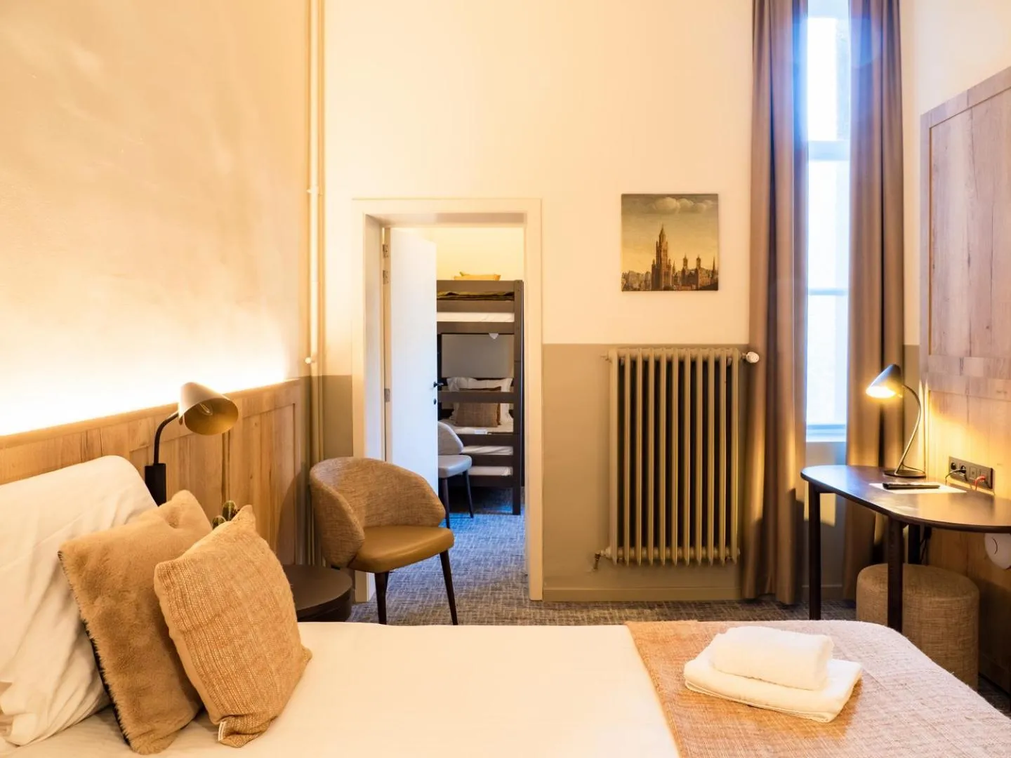 Bed in Hotel Monasterium PoortAckere Ghent