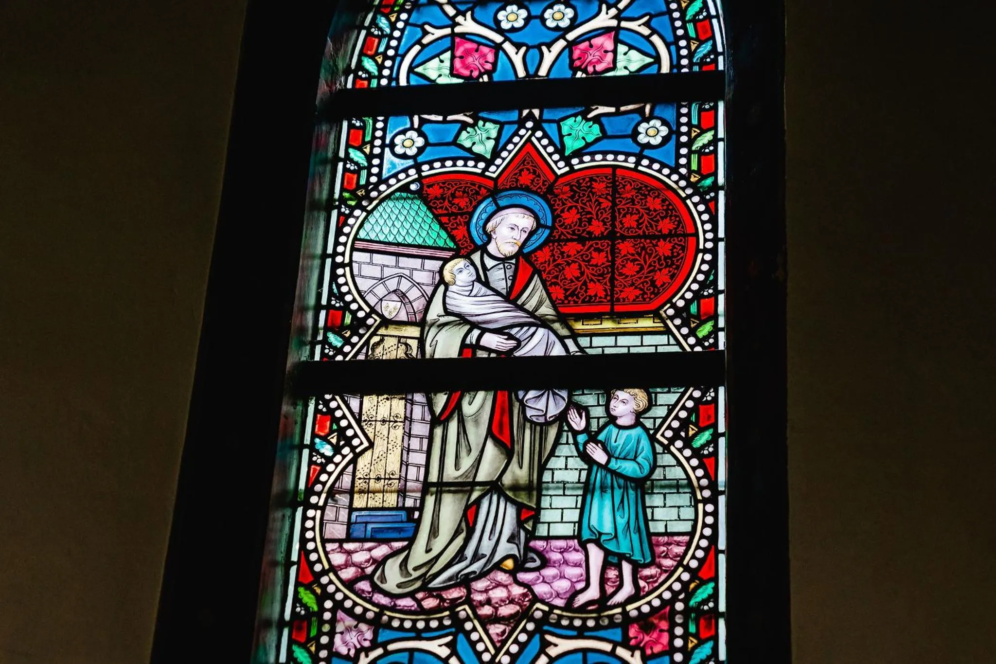 Decorative detail in Hotel Monasterium PoortAckere Ghent