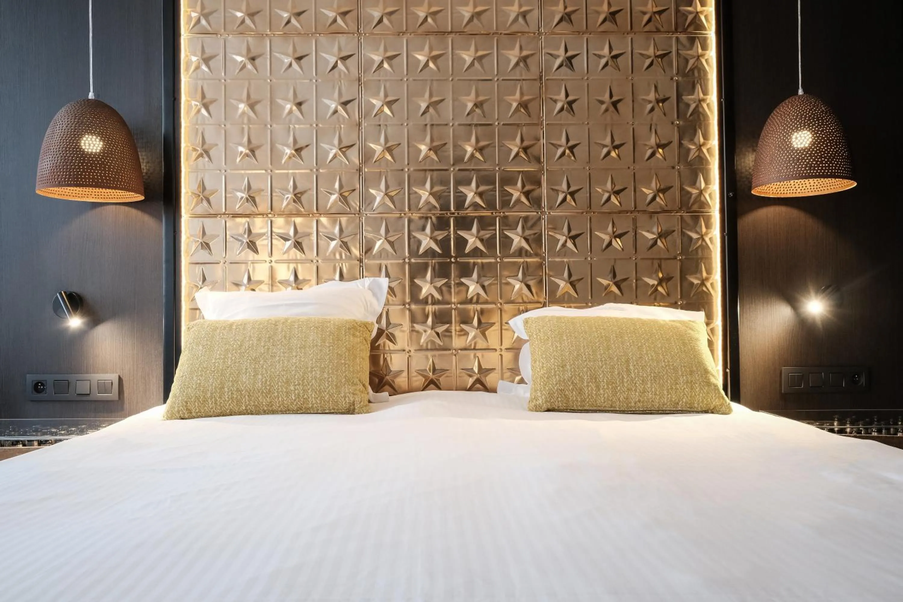 Bed in Hotel Brouwerij Het Anker