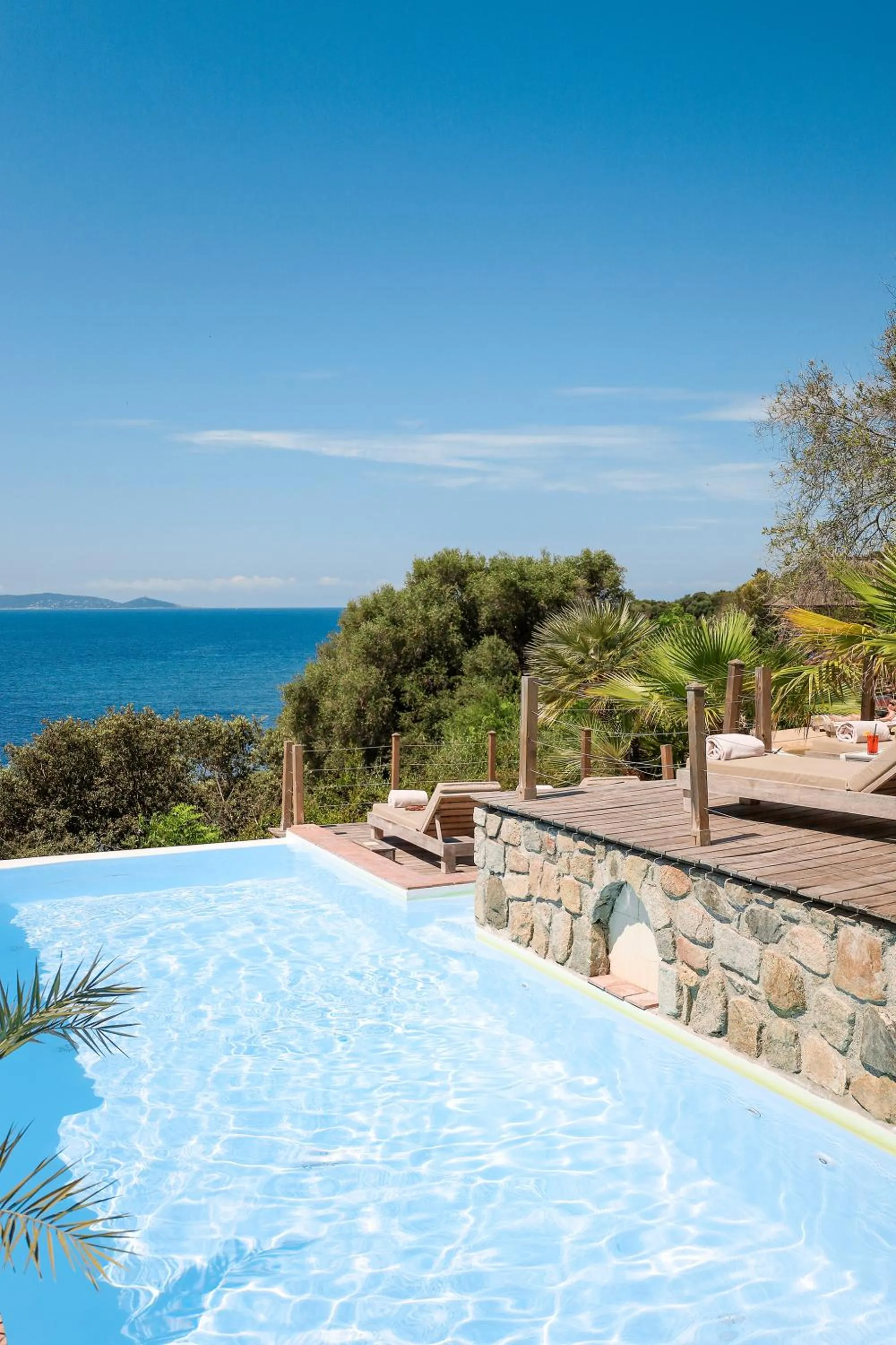 Swimming pool in Hôtel Marinca & Spa