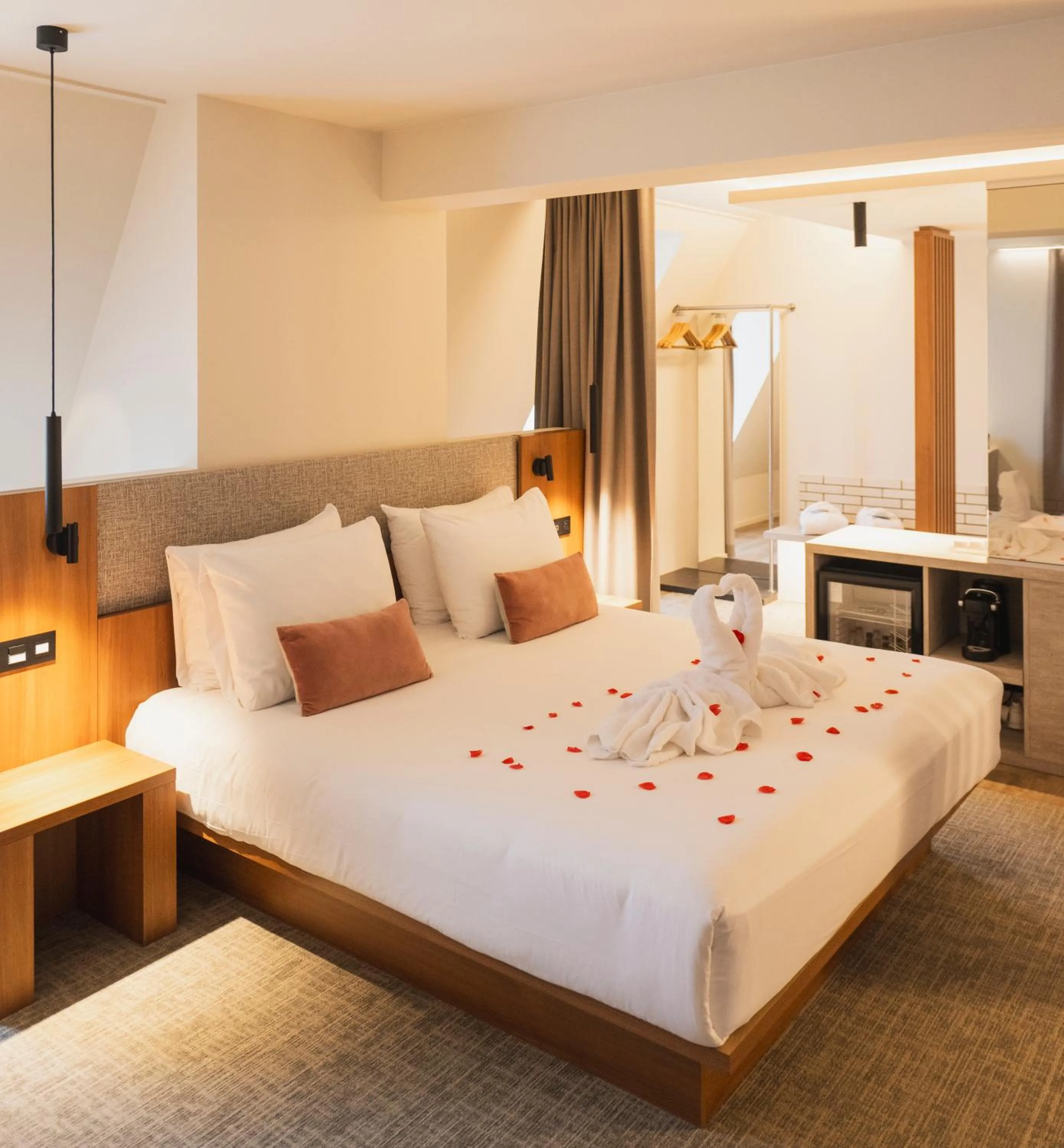 Bedroom, Bed in Begijnhof Hotel