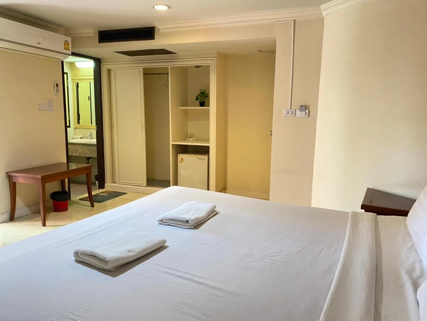 Bed in Jumbotel Hotel