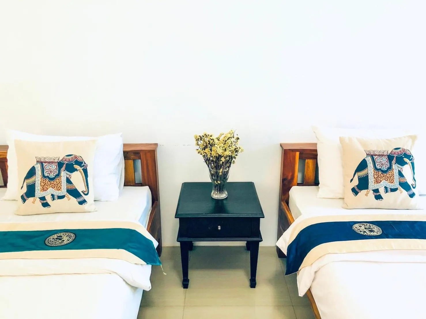 Bed in Baanlugchange Hotel โรงแรมบ้านลูกช้าง