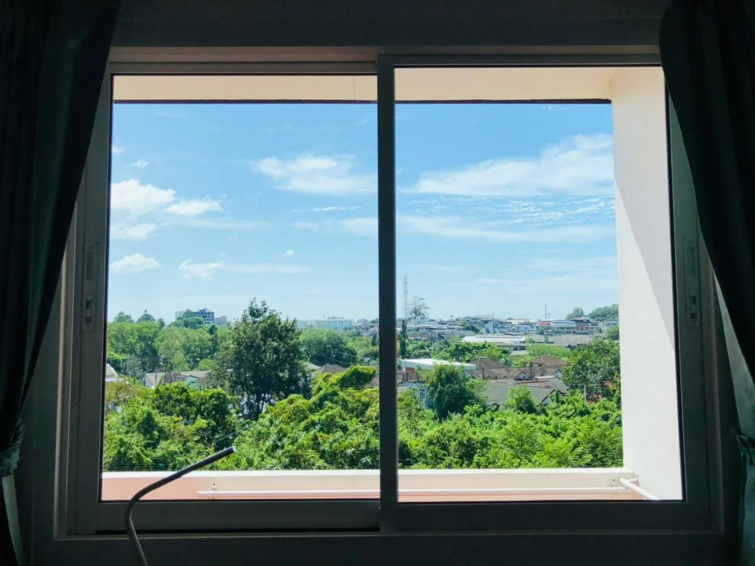 City view in Baanlugchange Hotel โรงแรมบ้านลูกช้าง