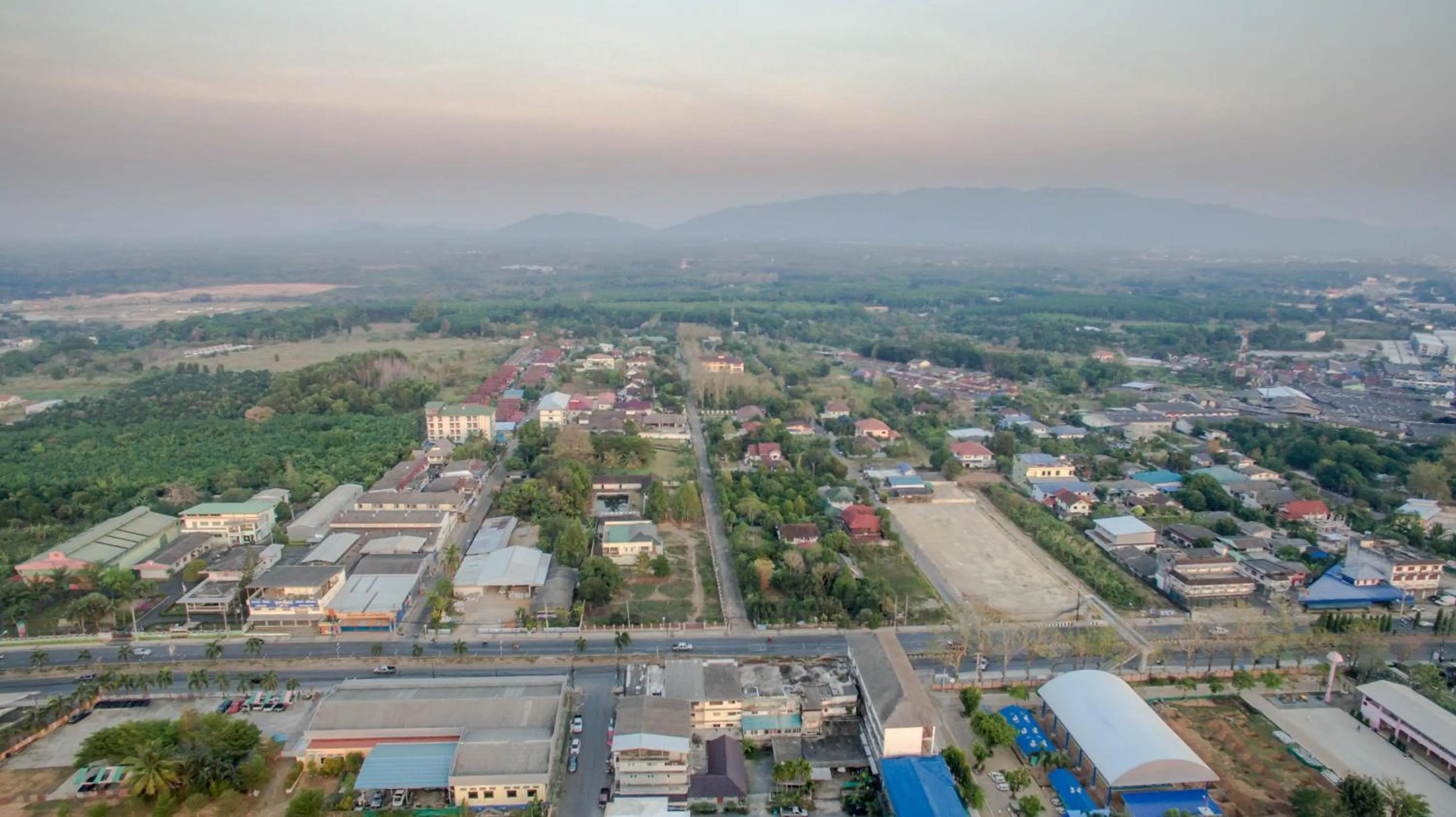 City view in Baanlugchange Hotel โรงแรมบ้านลูกช้าง