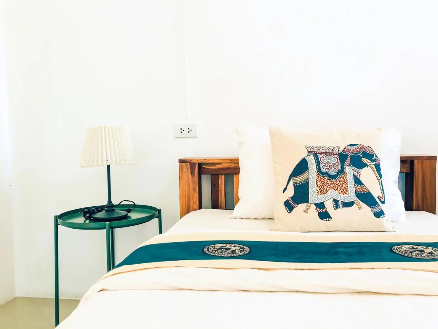 Bed in Baanlugchange Hotel โรงแรมบ้านลูกช้าง