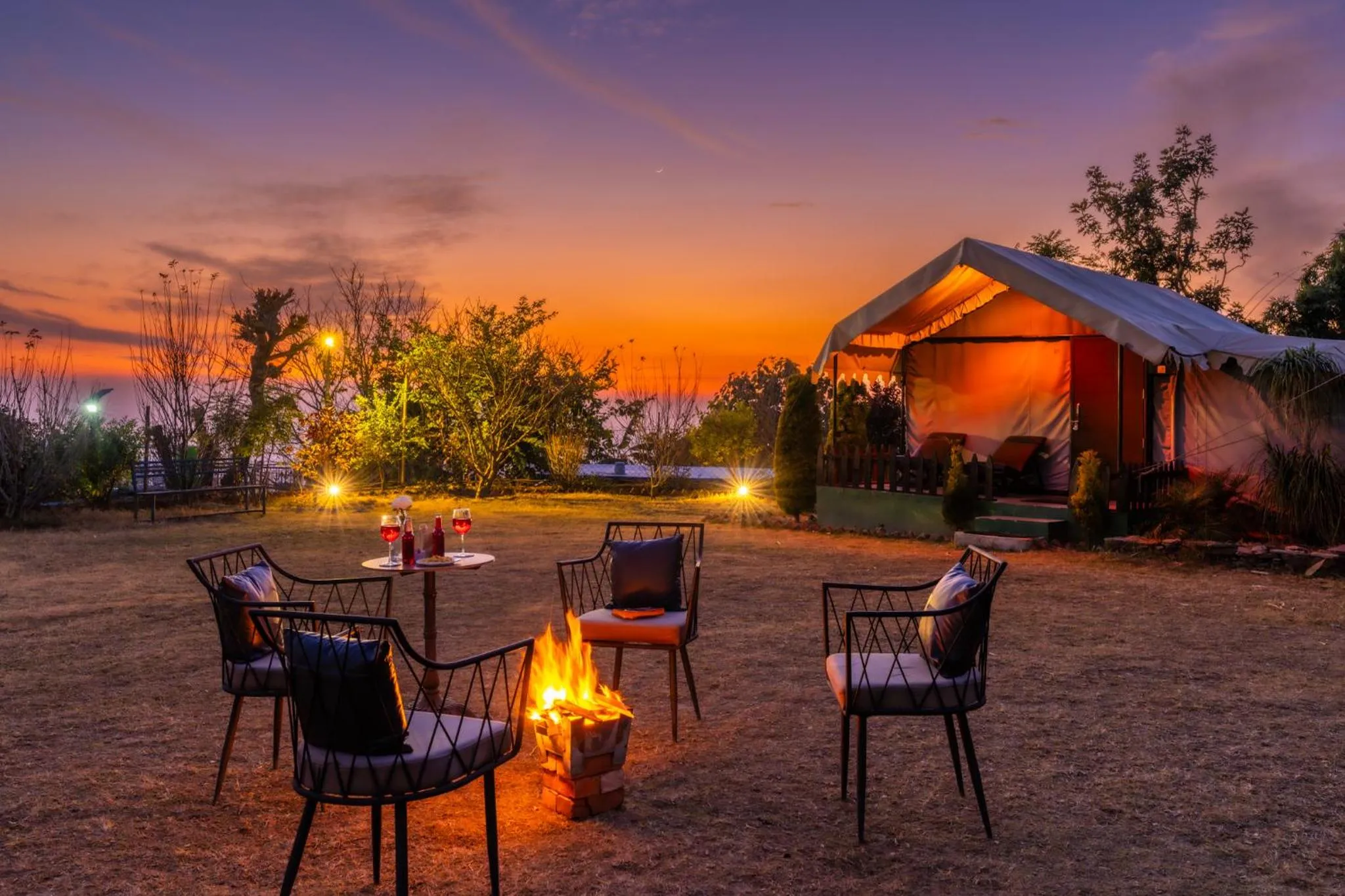 fireplace in Samskara & Samsara