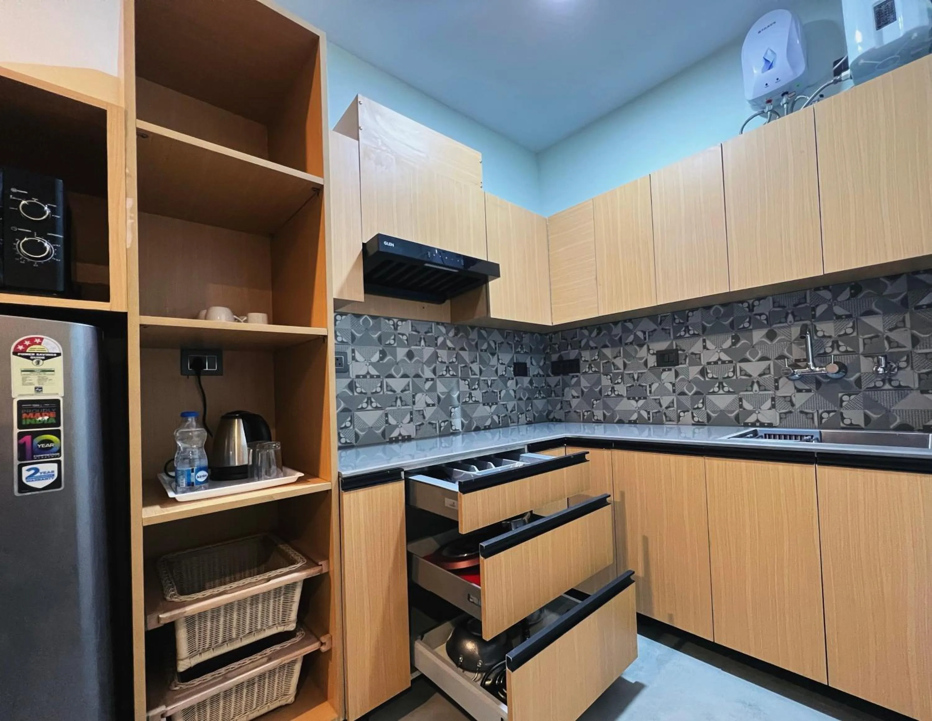 Kitchen or kitchenette in Samskara & Samsara