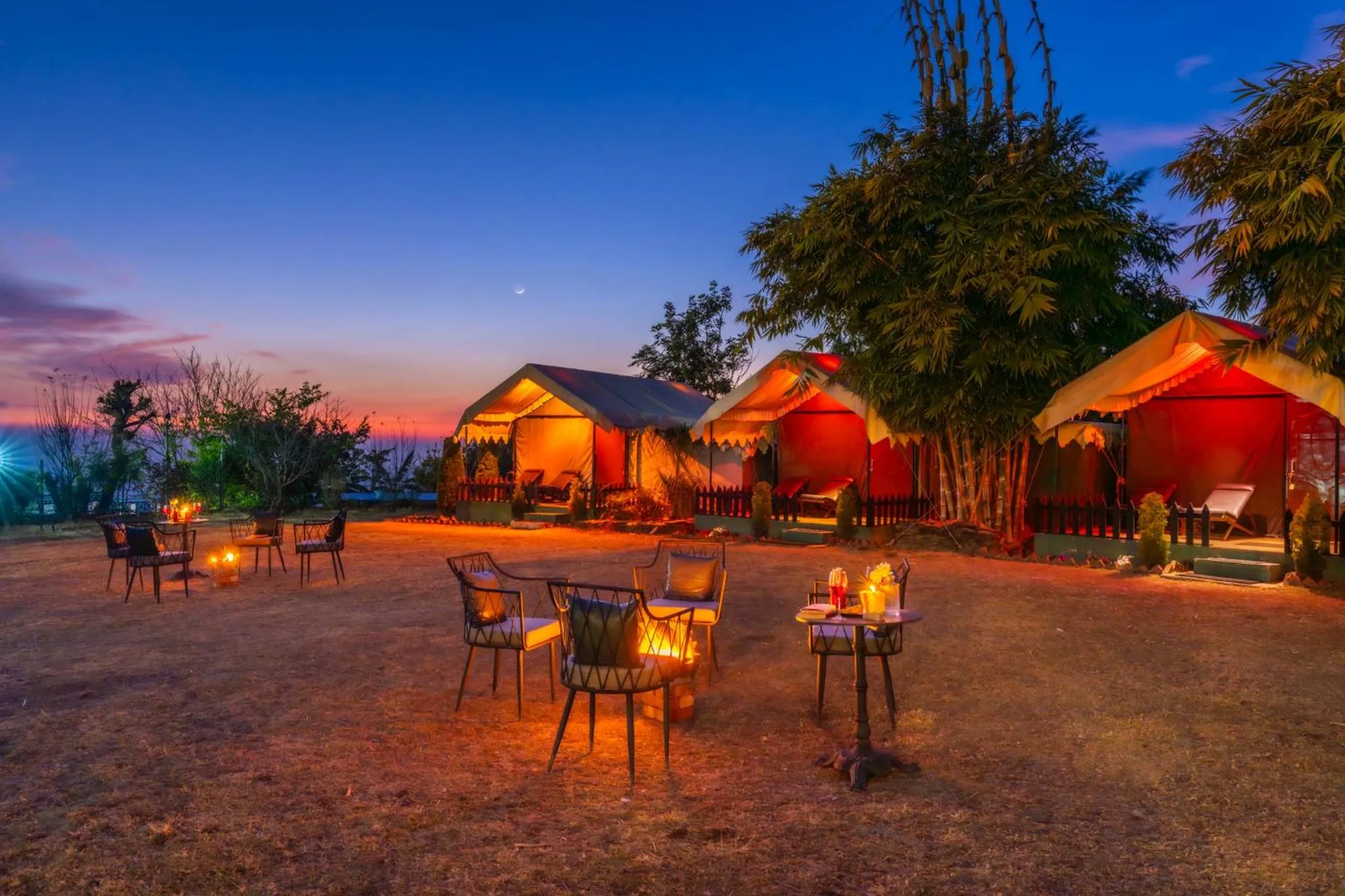 Seating area in Samskara & Samsara