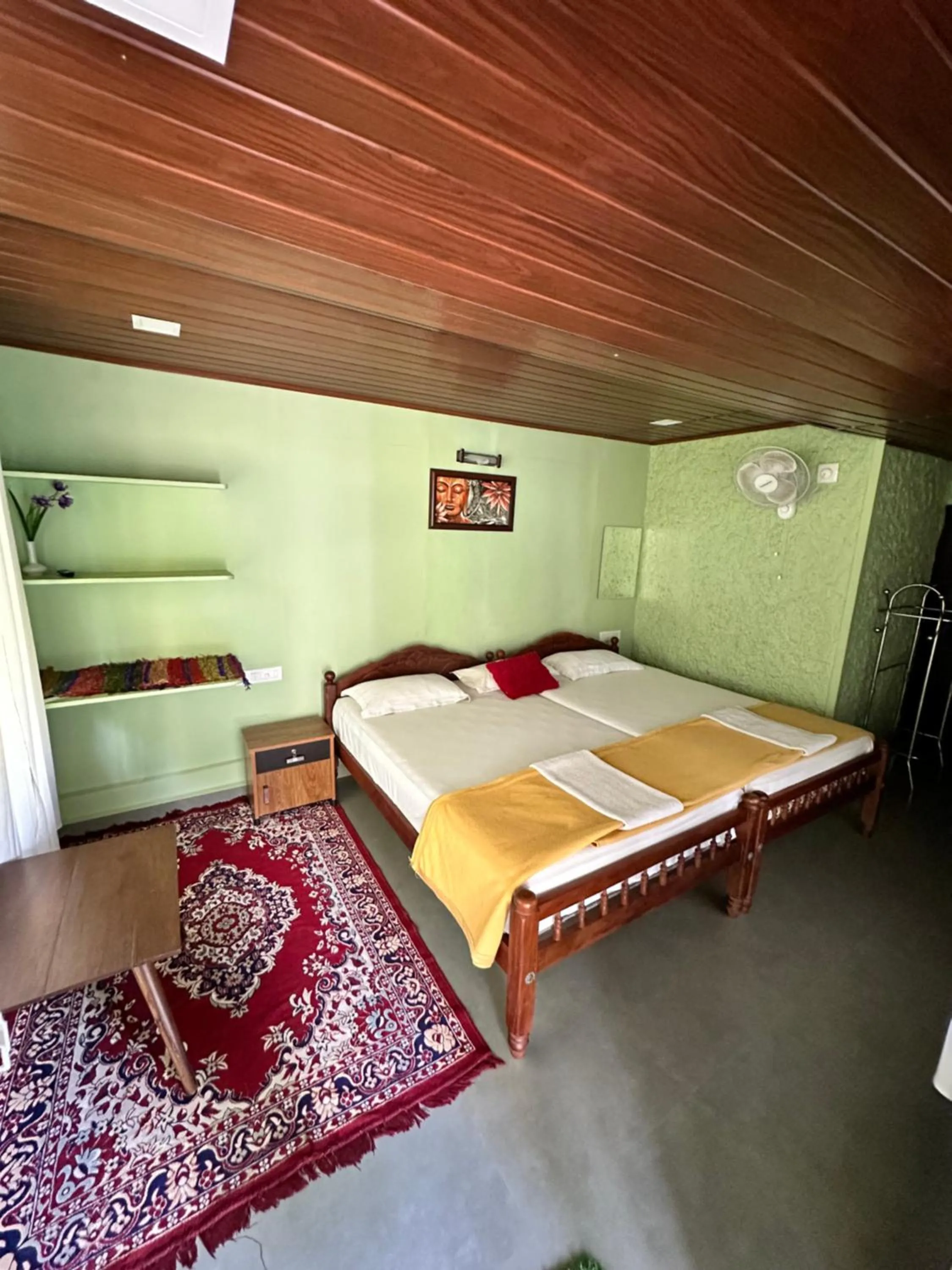 Bed in Thoppil Homestay Munnar