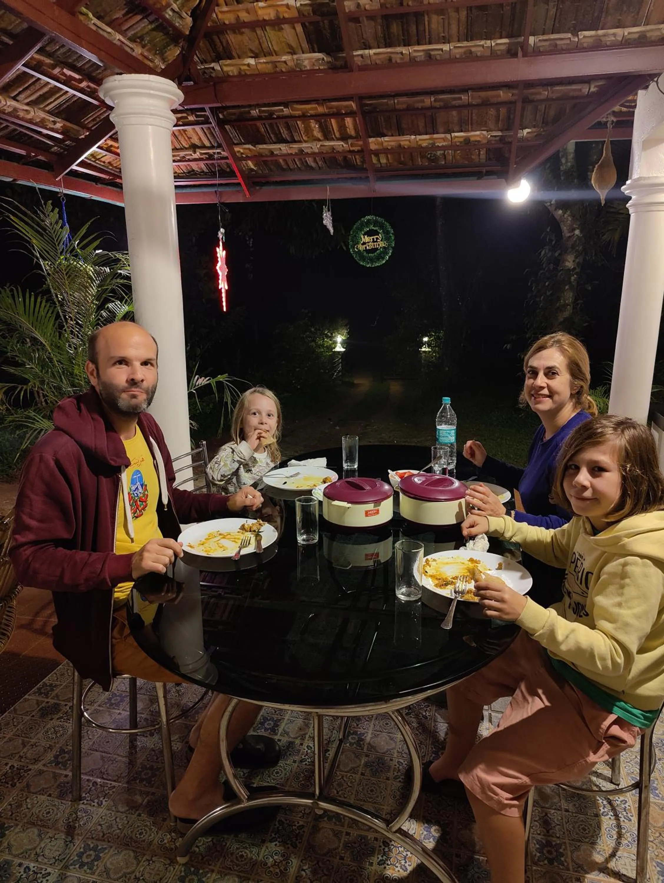 Dining area in Thoppil Homestay Munnar