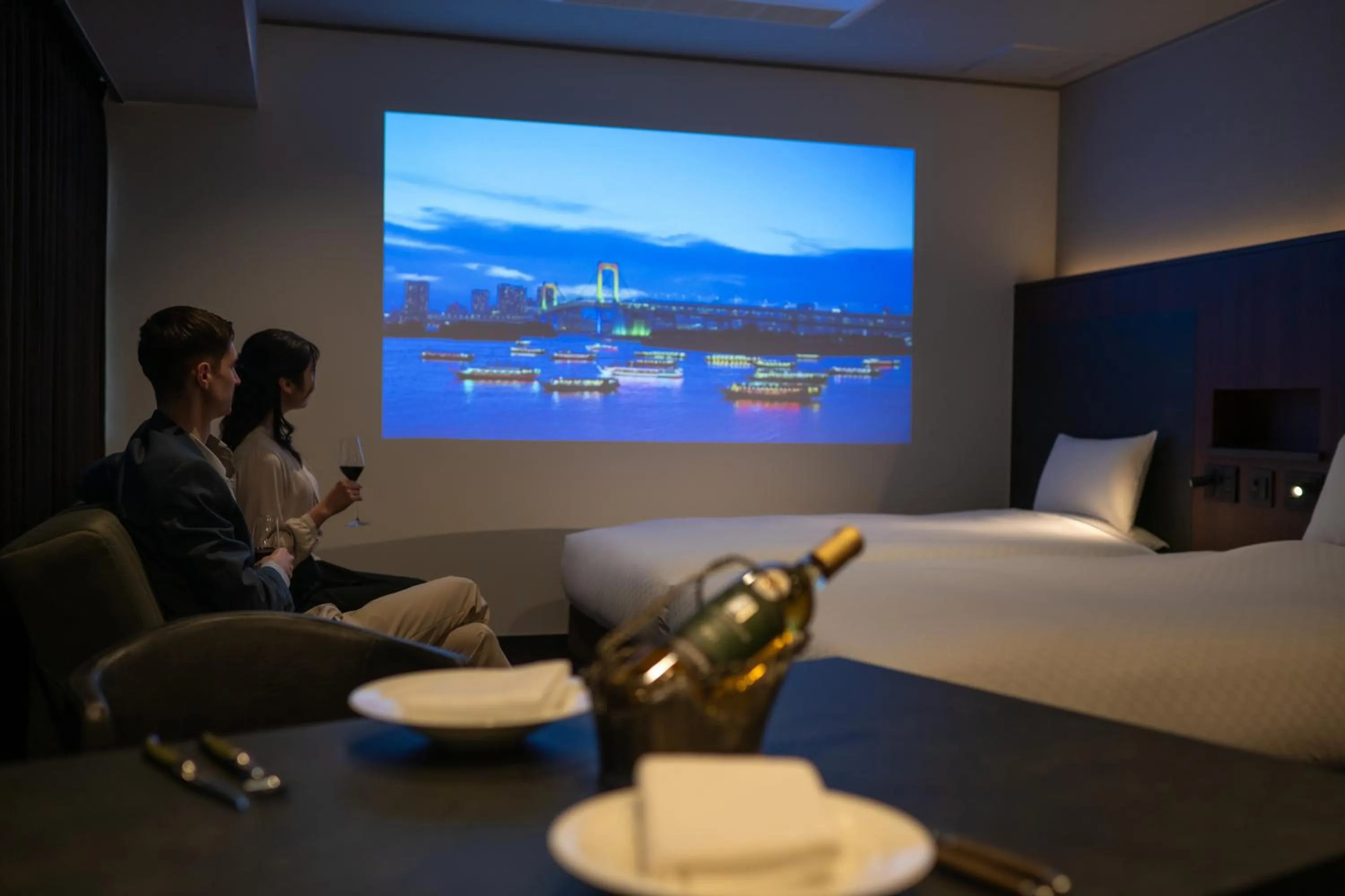 People in Niigata Grand Hotel