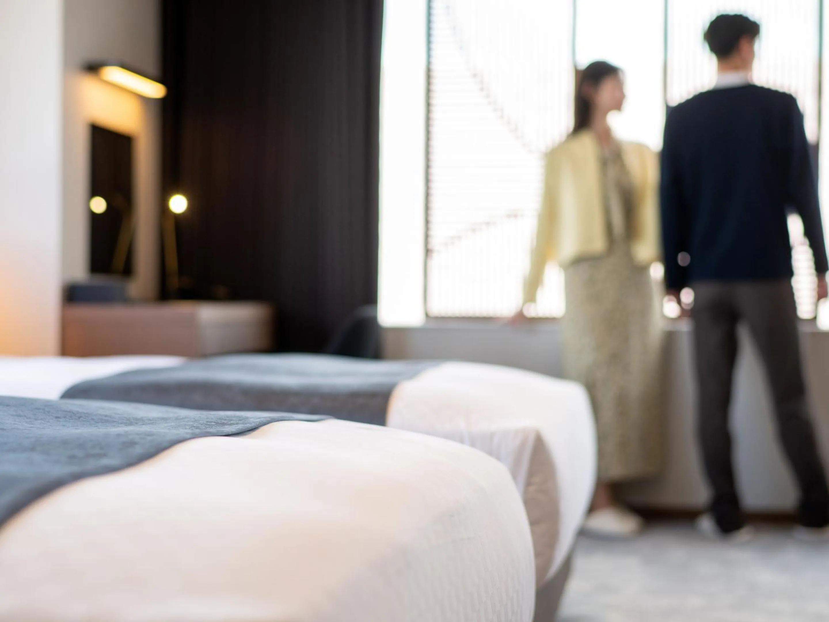 People, Bed in Niigata Grand Hotel