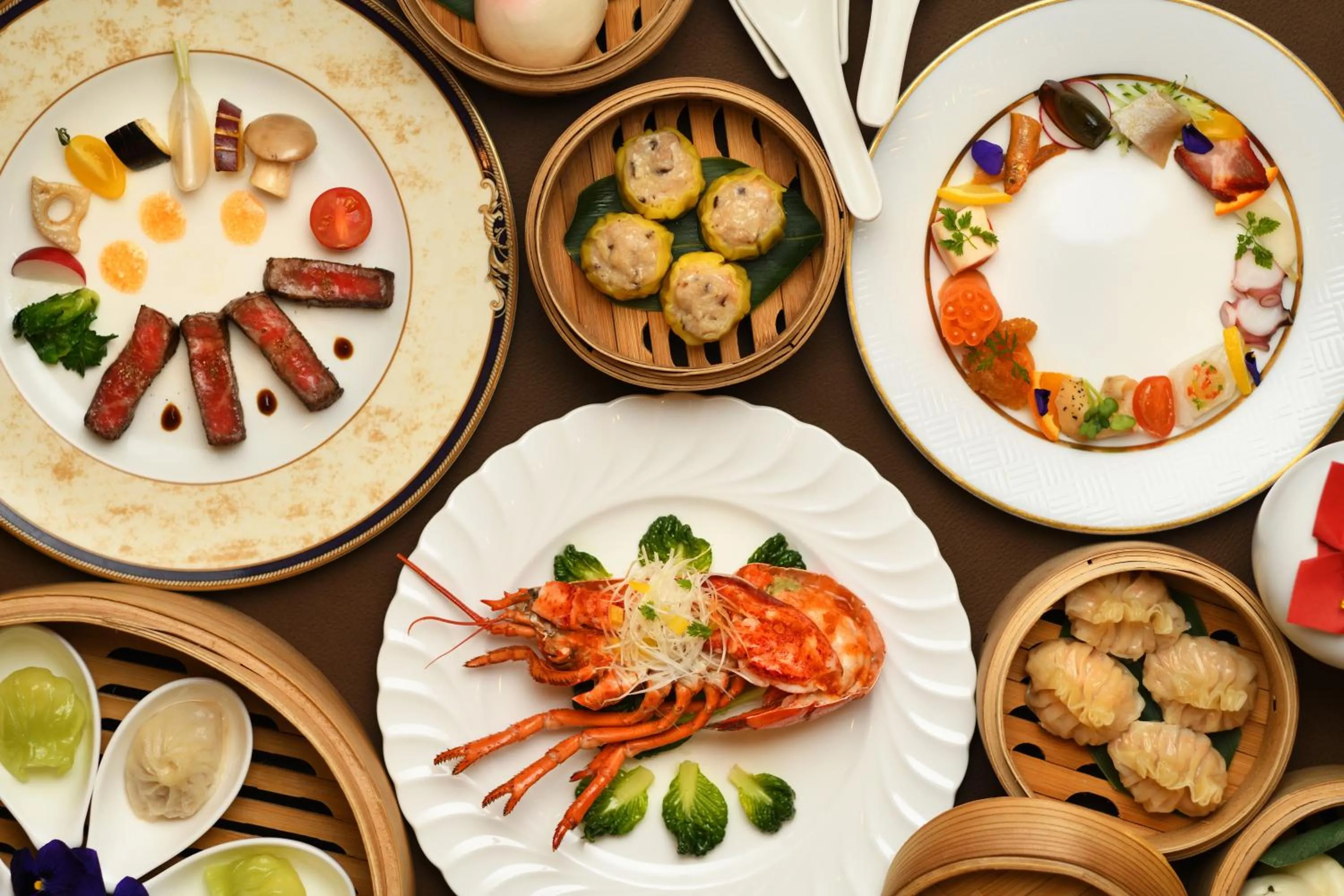 Dinner in Niigata Grand Hotel