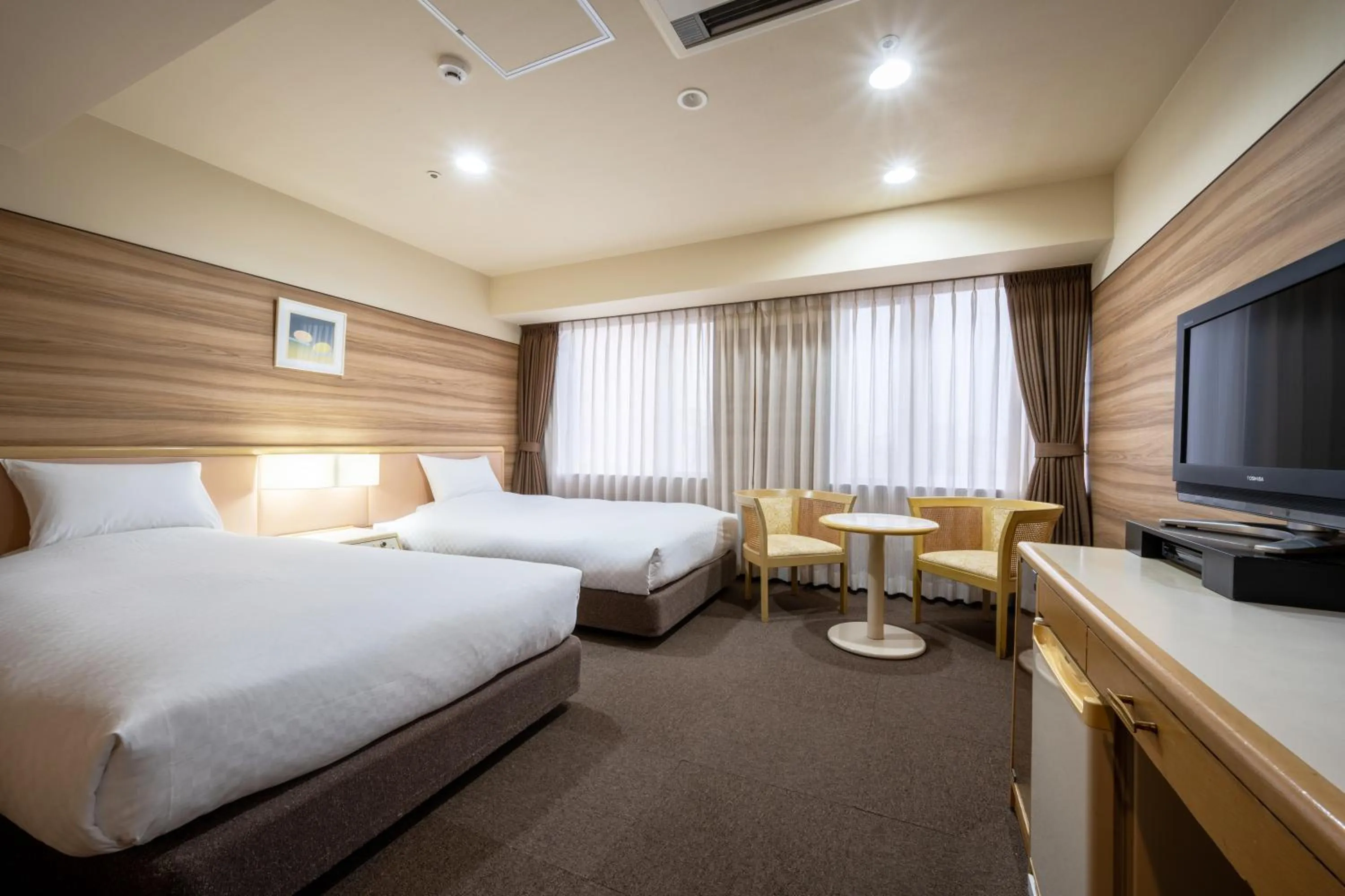 Photo of the whole room, Bed in Niigata Grand Hotel
