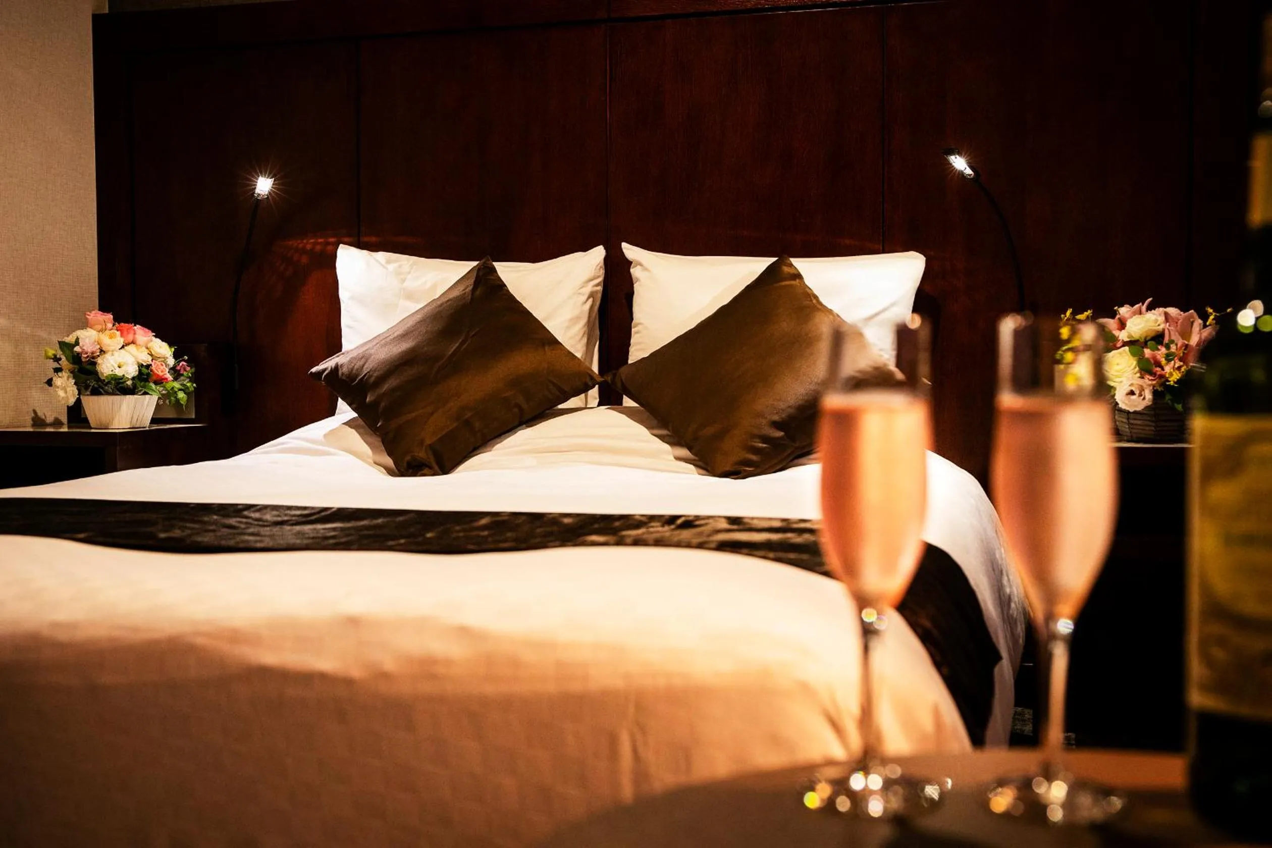 Photo of the whole room, Bed in Niigata Grand Hotel