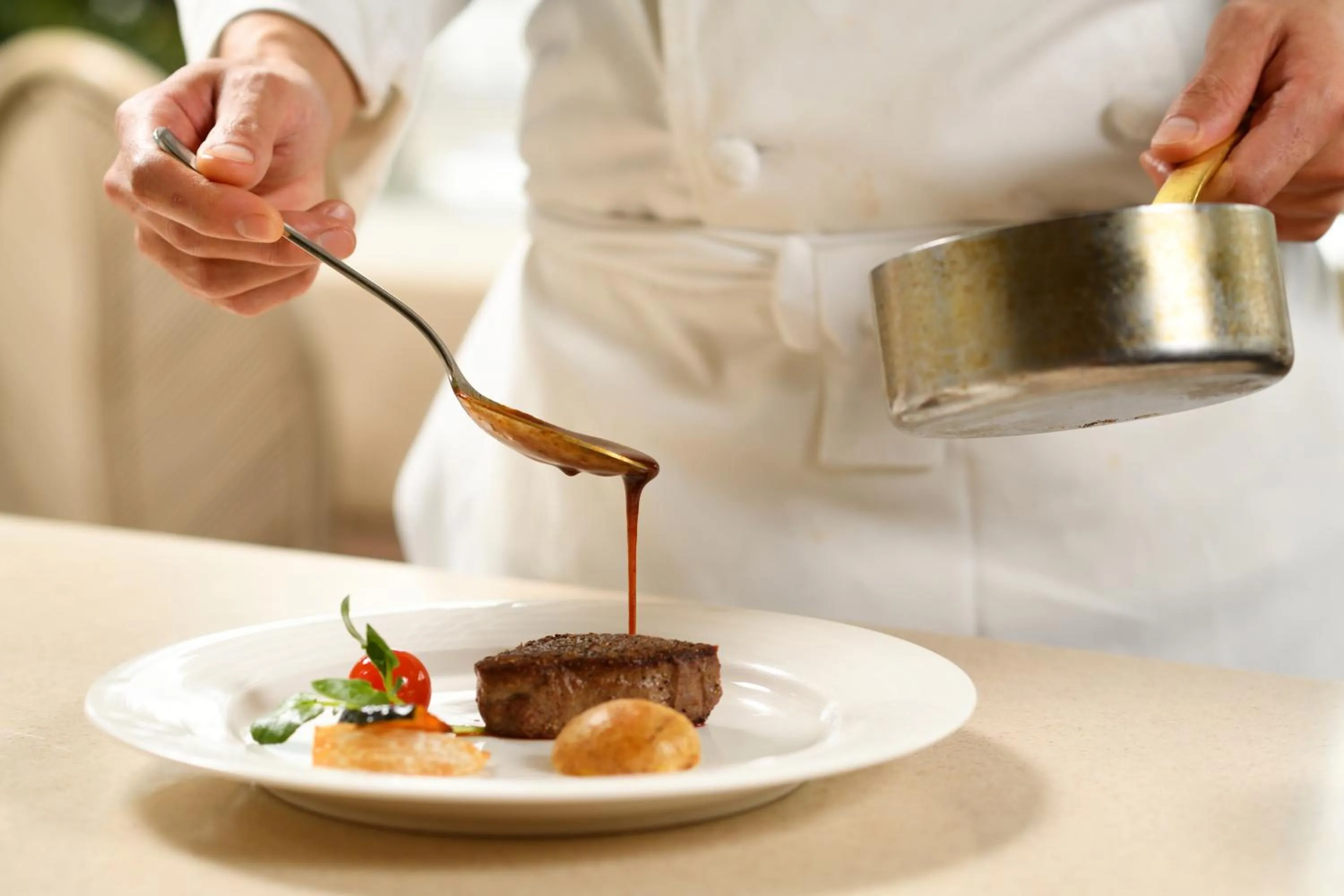 Dinner in Niigata Grand Hotel