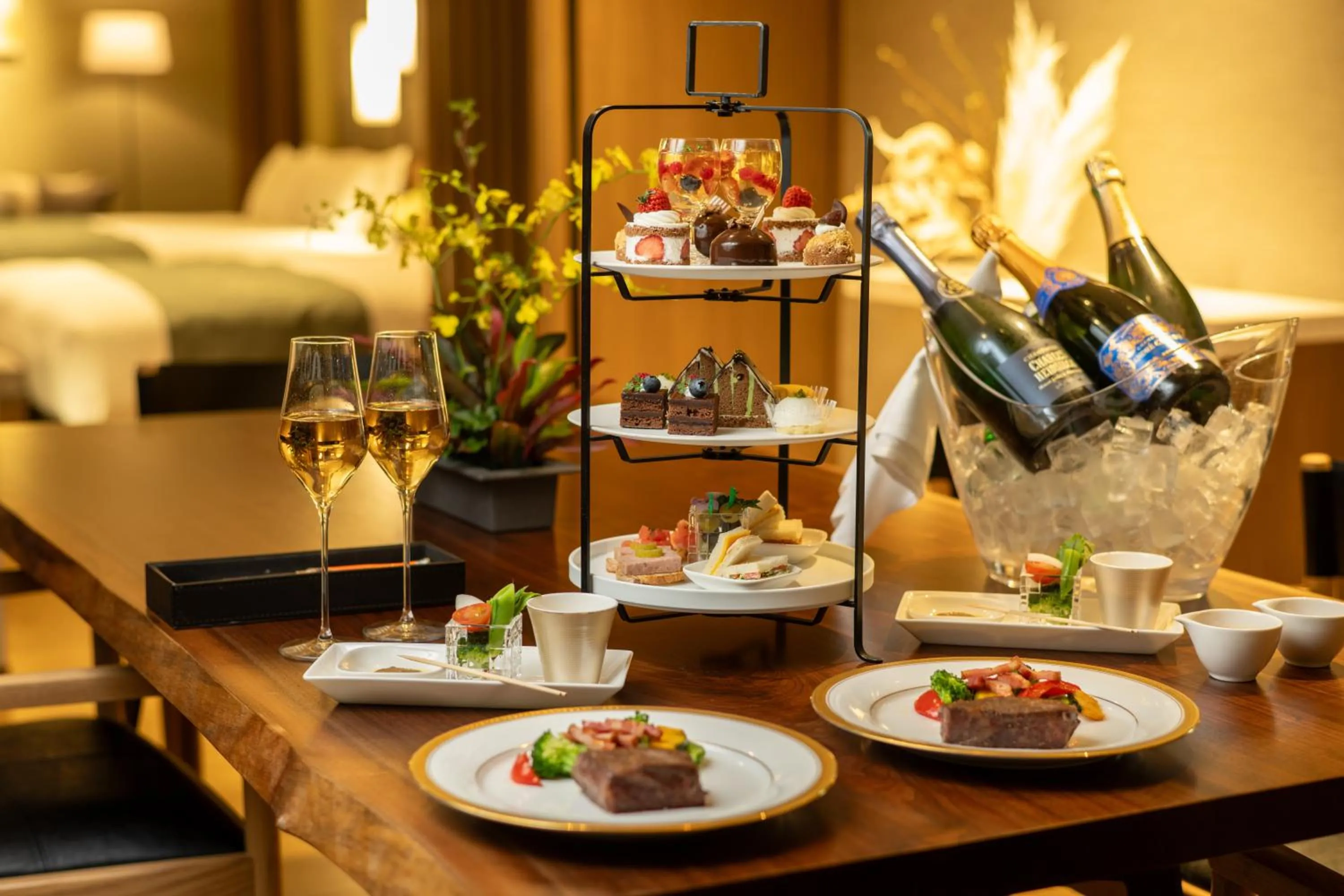 room service in Niigata Grand Hotel