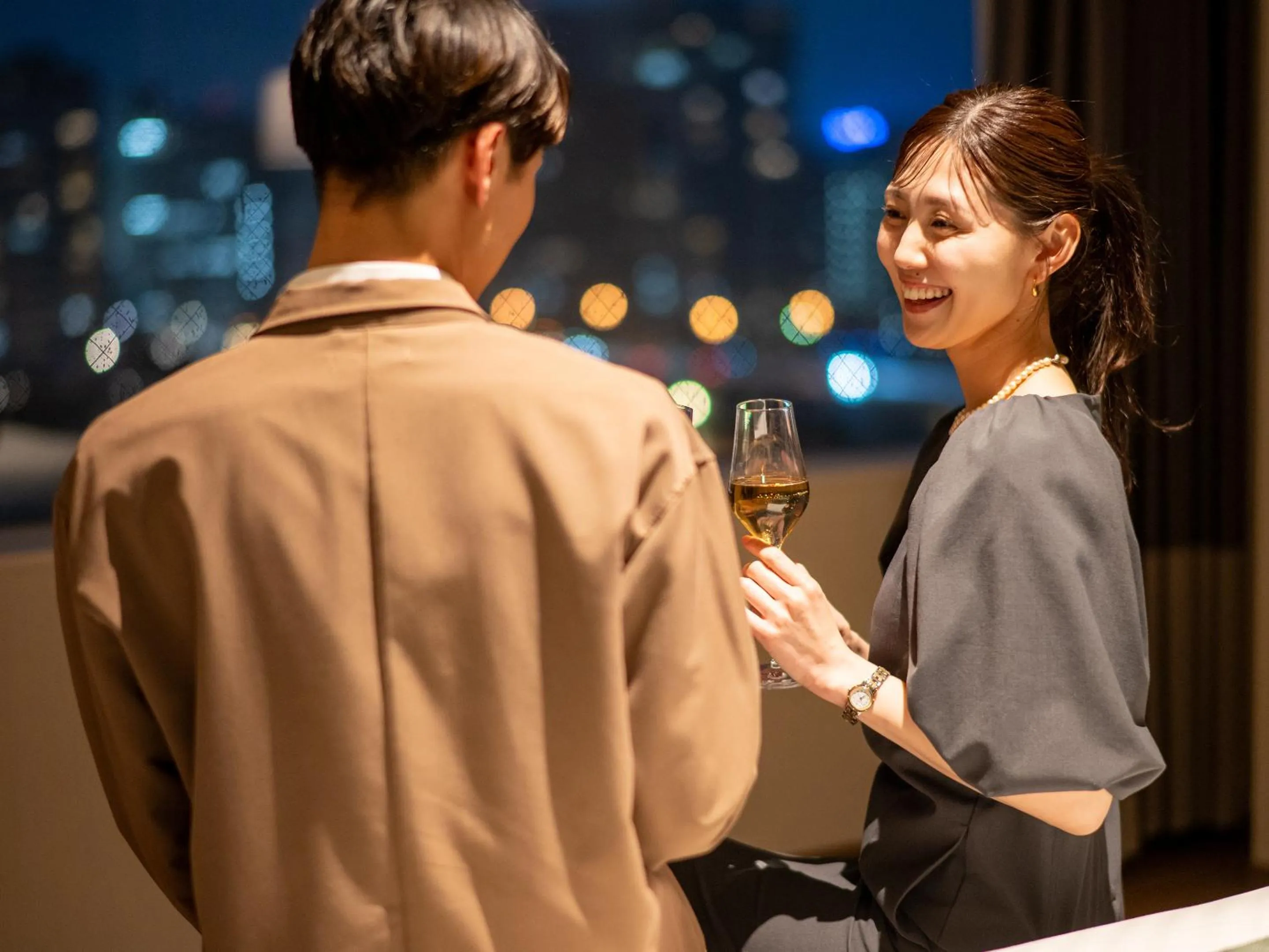 People in Niigata Grand Hotel