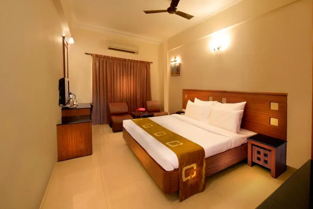 Bed in Plaza Inn Bed in Plaza Inn